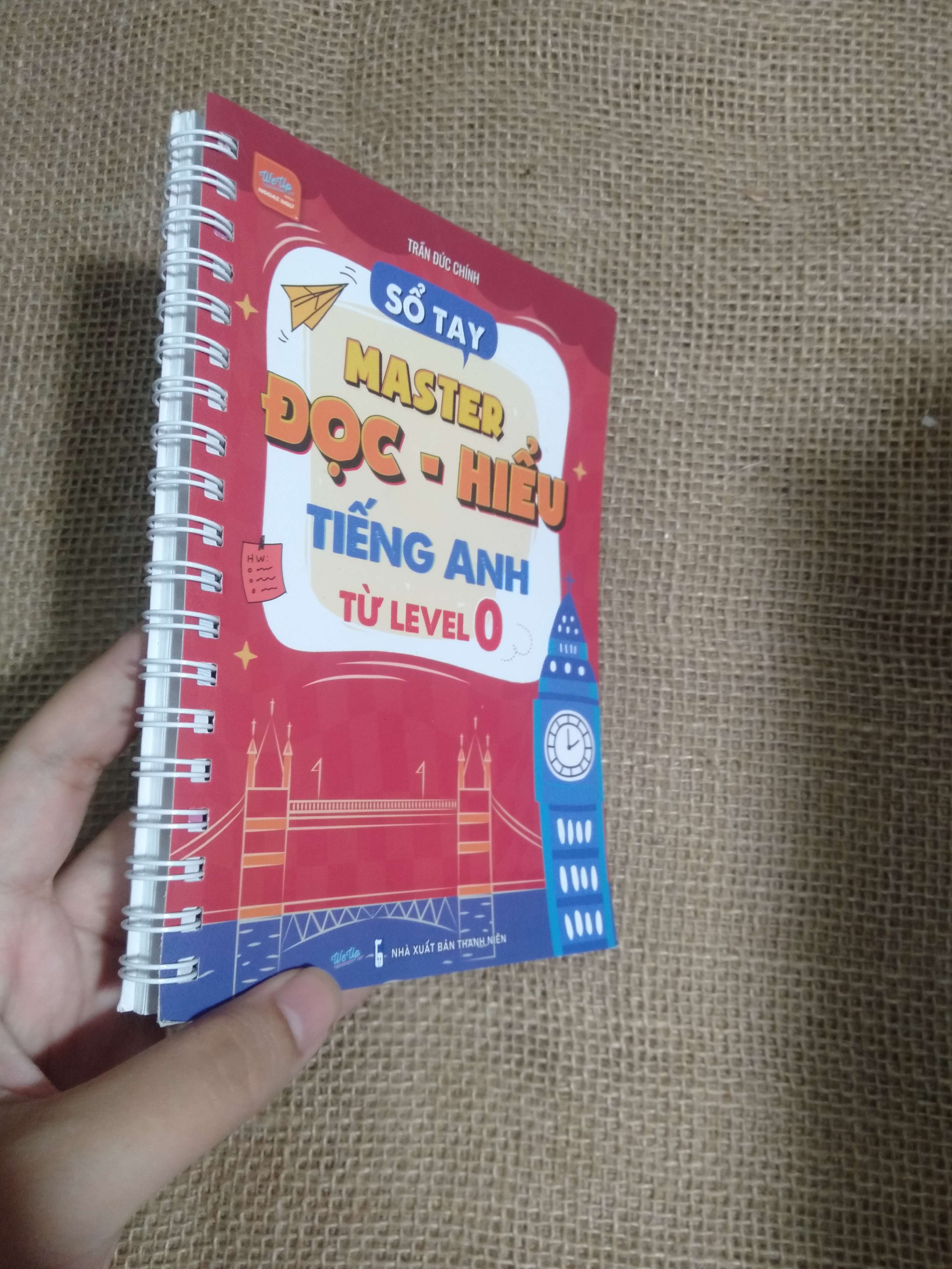 Sổ tay Master đọc - hiểu tiếng Anh từ Level 0 - Trần Đức Chính 2025 mới 90% (Sách học ngoại ngữ) HCM