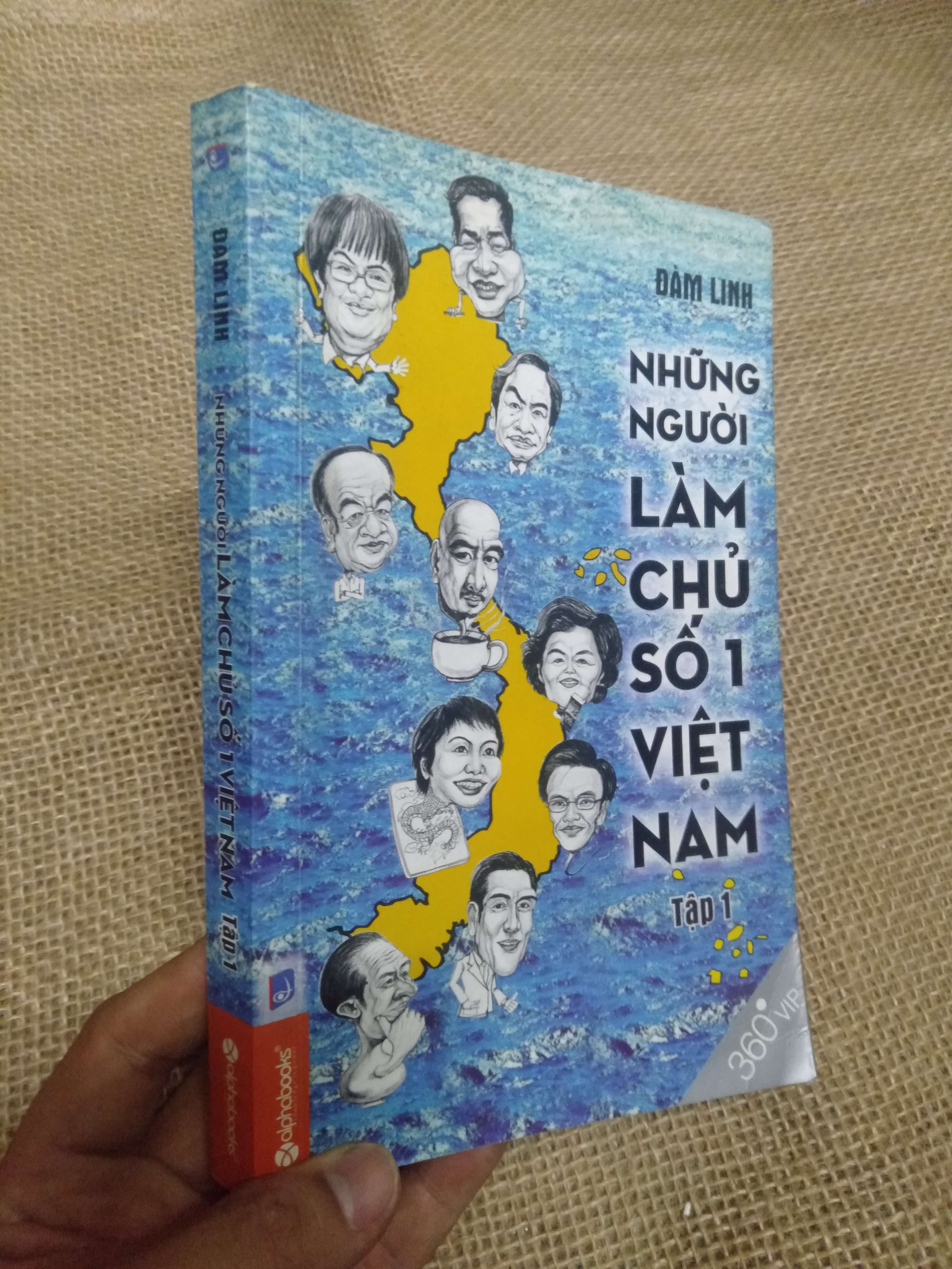 Những người làm chủ số 1 Việt Nam - Đàm Linh 2013 mới 80℅ ố (Sách Danh nhân) HCM