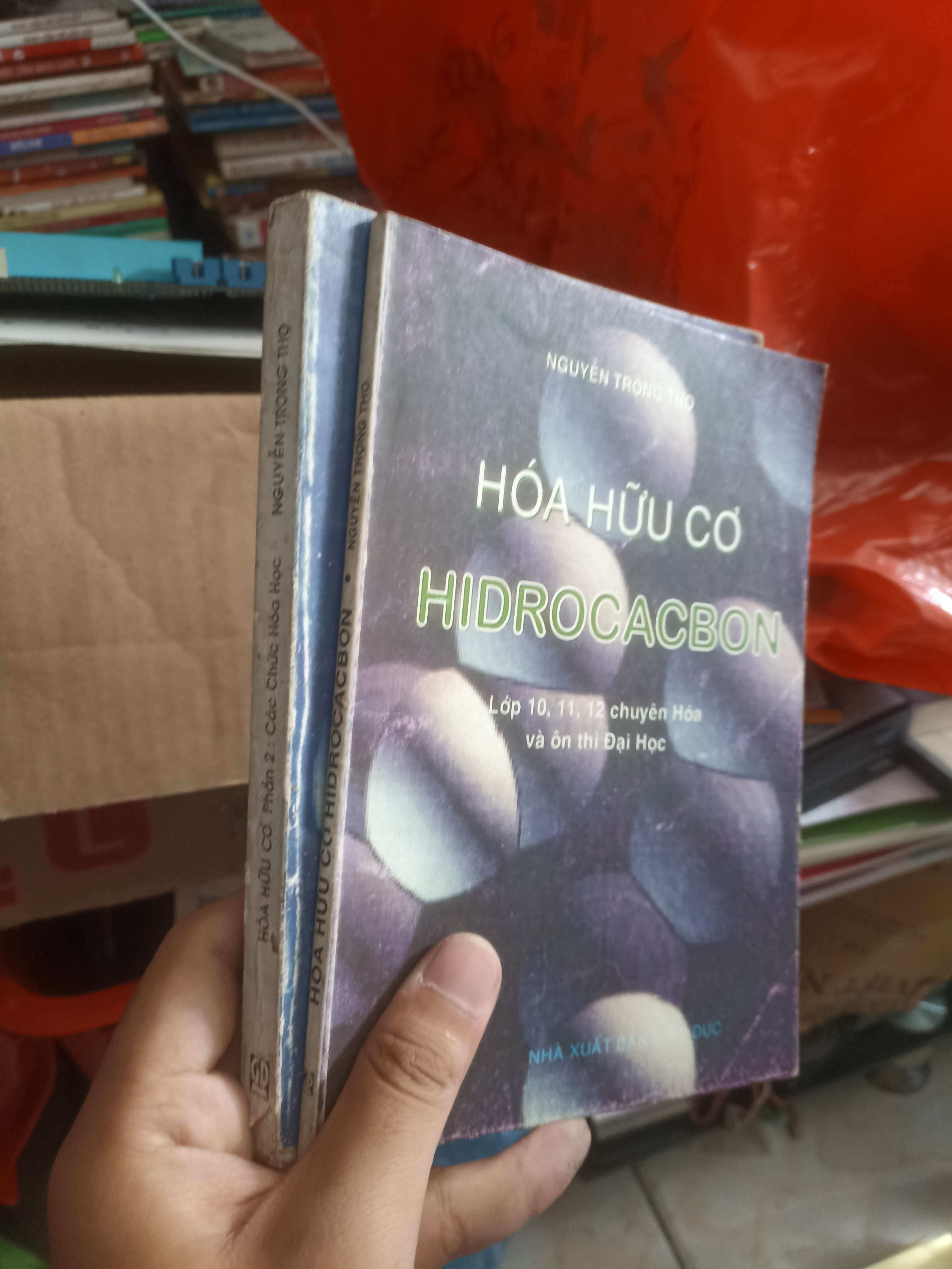 Hóa Hữu Cơ - Hidrocacbon (Lớp 10, 11, 12 chuyên Hóa và ôn thi Đại học) (2 quyển) (Nguyễn Trọng Thọ) (Tham khảo - luyện thi) KSX