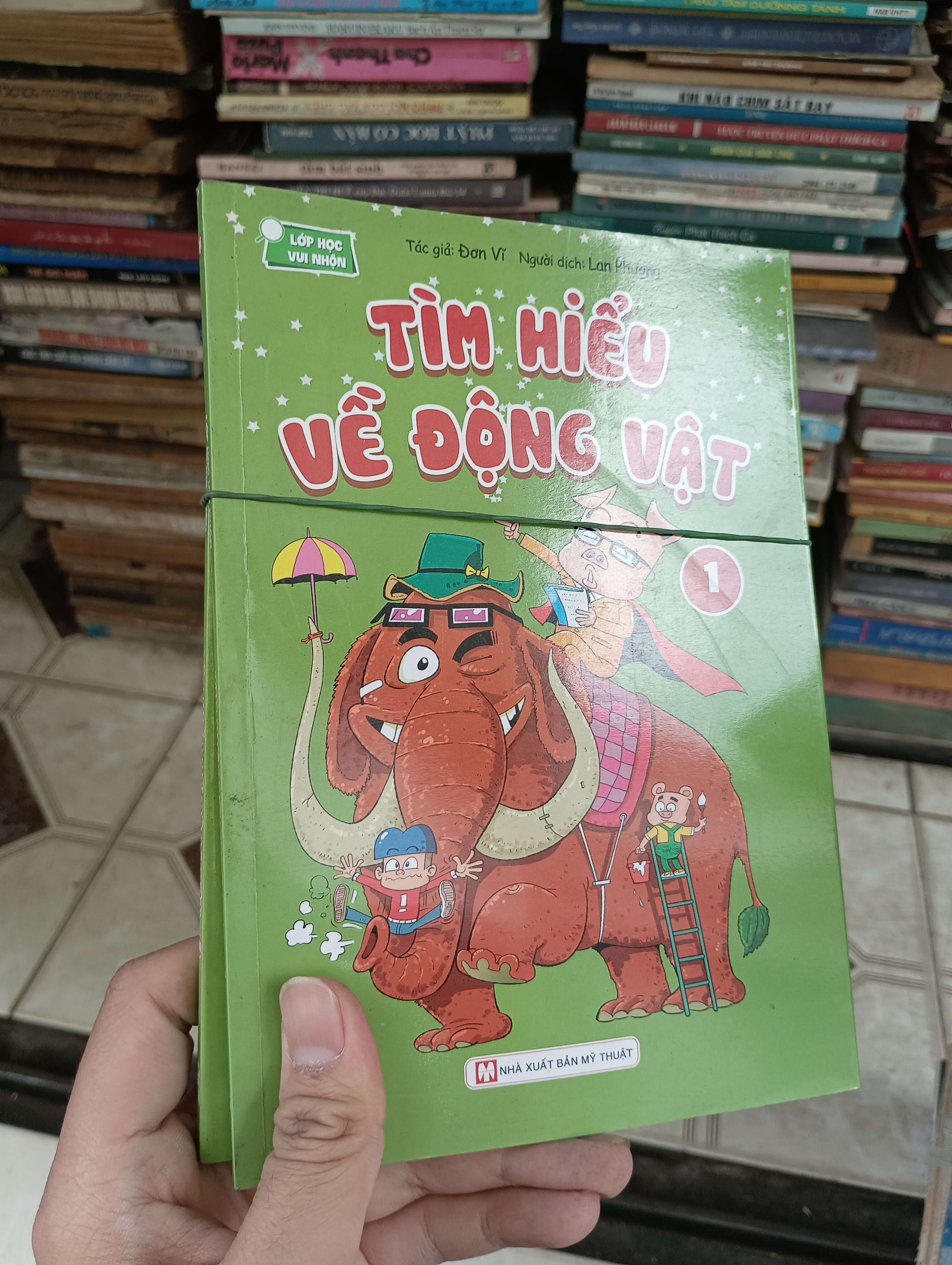 Tìm hiểu về động vật (2 Tập) - Đơn Vĩ (Sách thiếu nhi) BGB