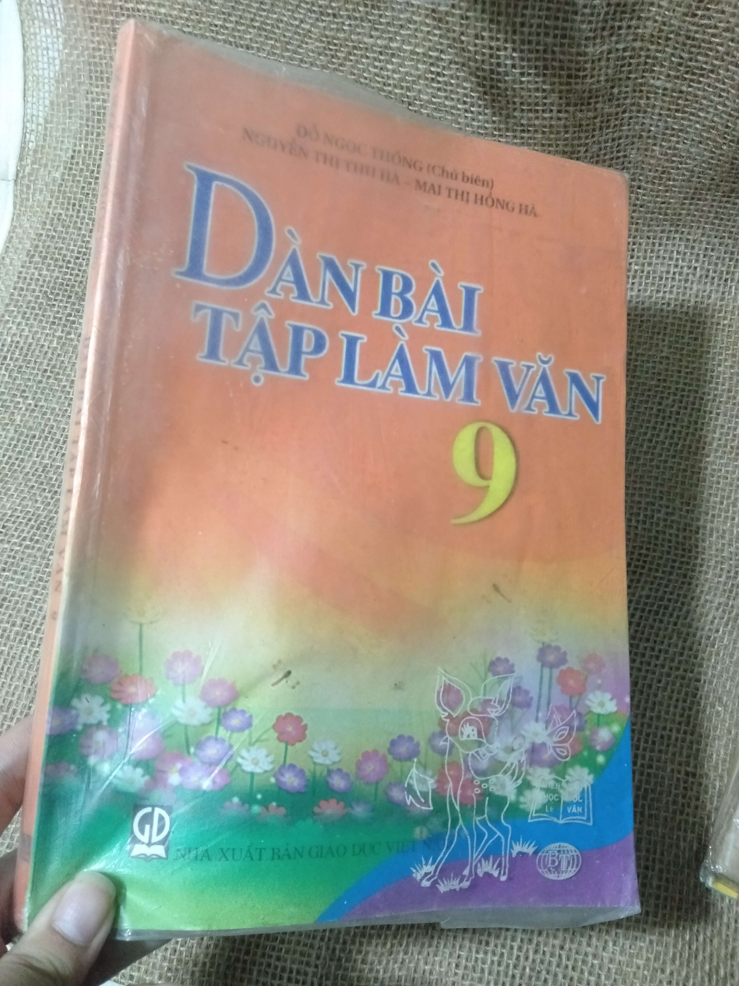 Dàn bài tập làm văn 9 — Đỗ Ngọc Thống 2015 mới 90% ố (Tham khảo - luyện thi) HLSC