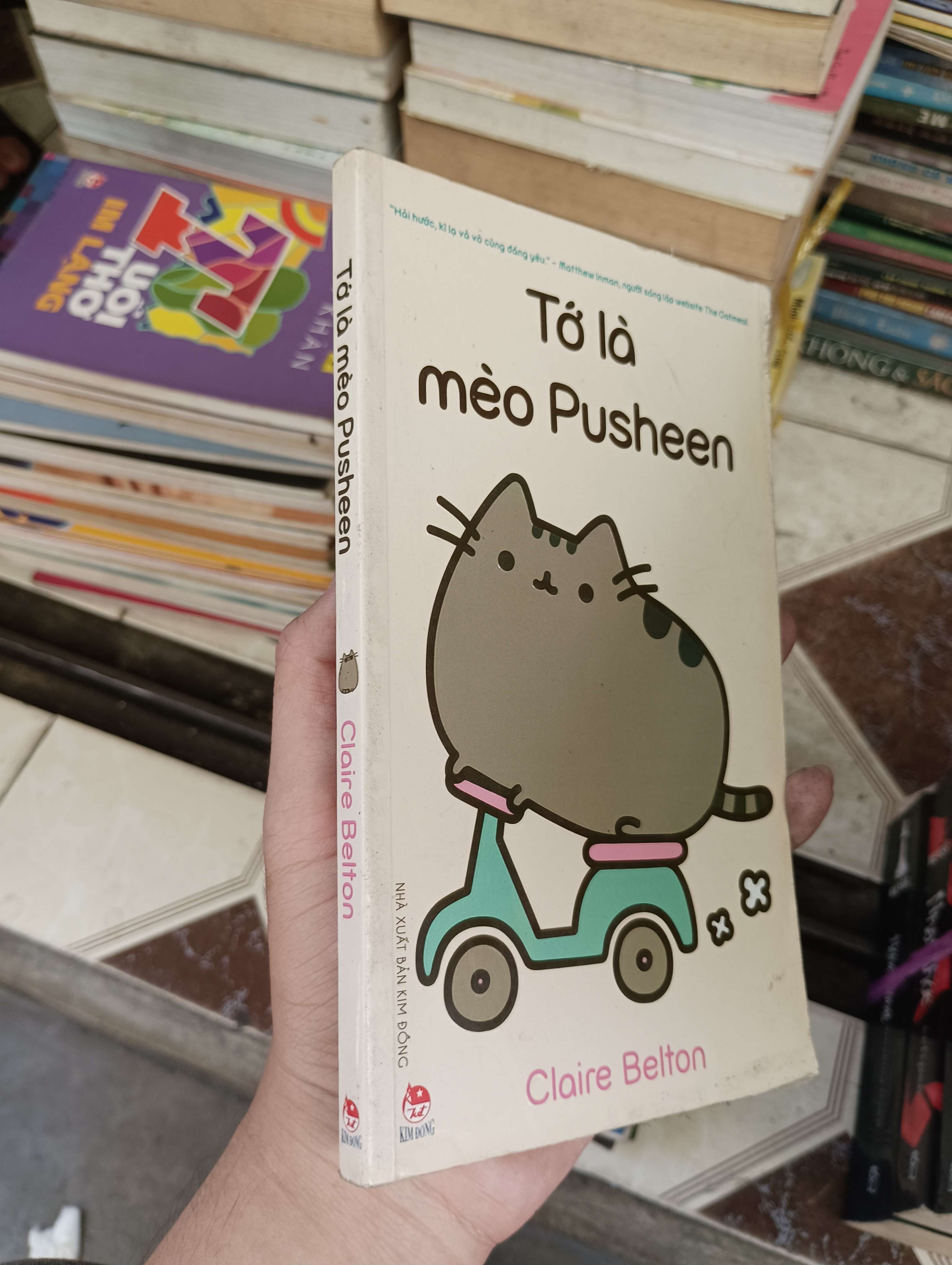 Tớ là mèo Pusheen - Claire Belton 2015 (Truyện tranh ) BGB