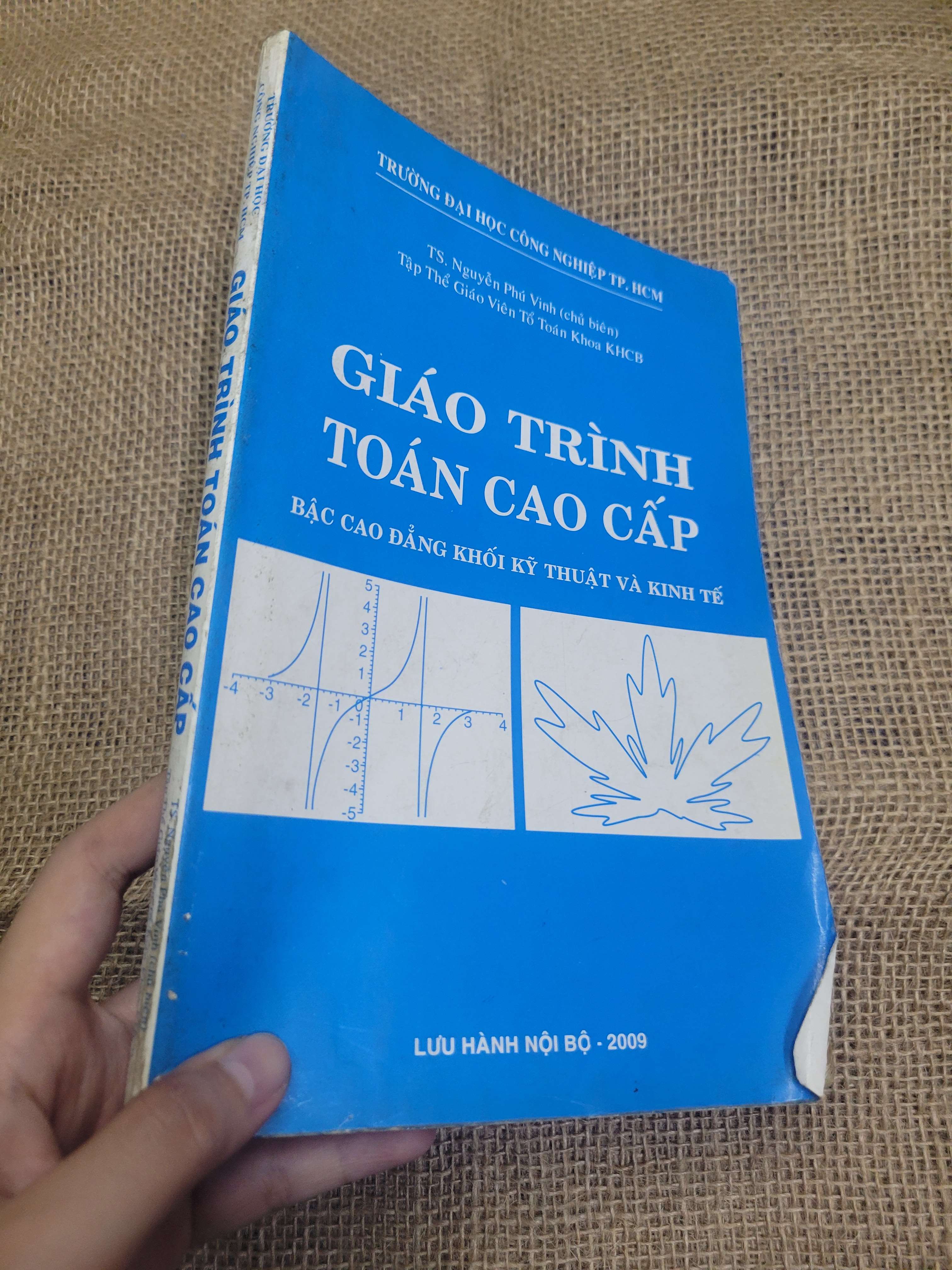 Giáo trình toán cao cấp 2009 mới 70% bẩn bìa, ố, tróc gáy (Giáo trình đại học - cao đẳng) HLSC