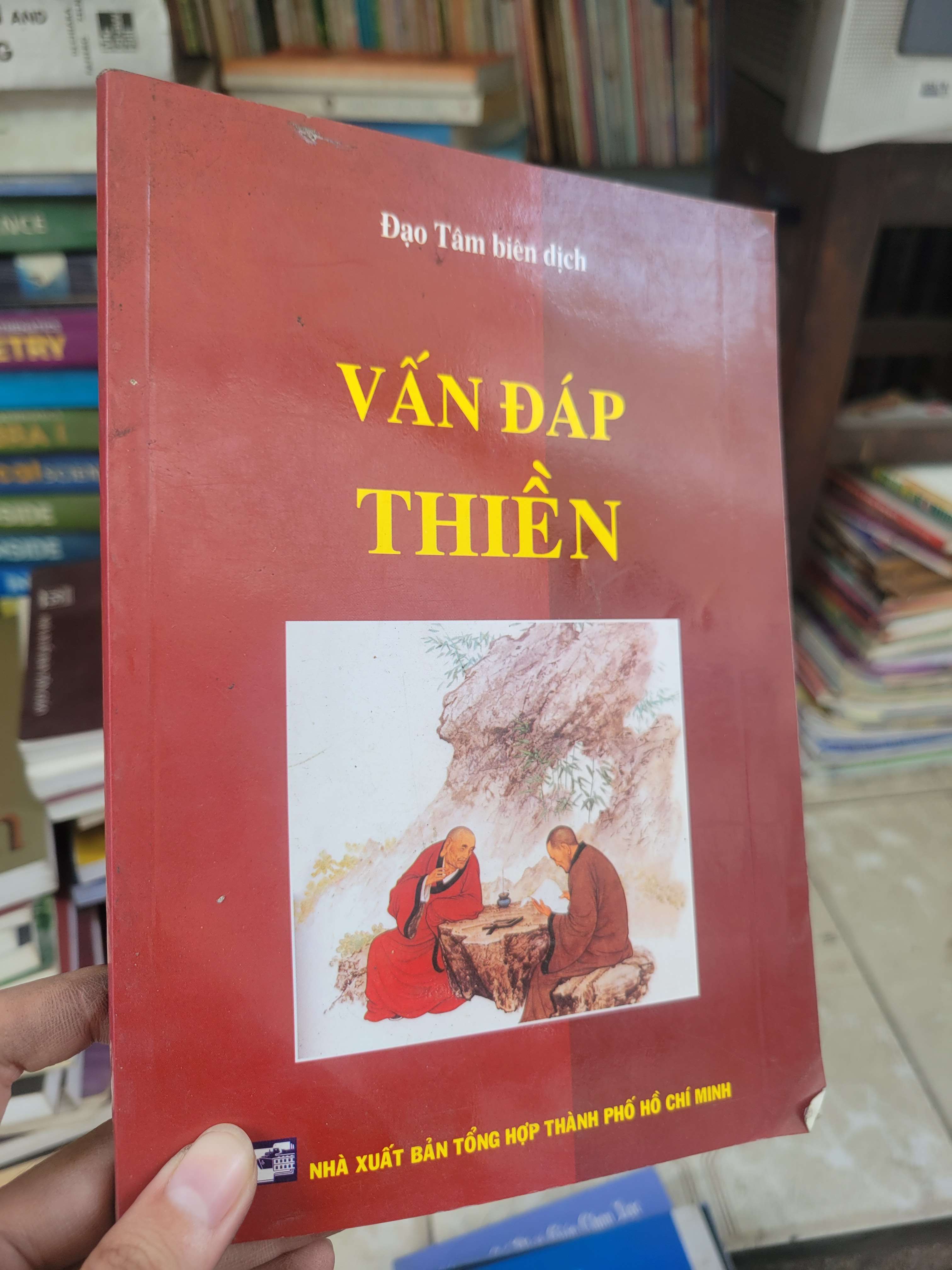 Vấn đáp thiền - Đạo Tâm 2007 mới 80% bẩn bìa, ố (Sách tôn giáo - tâm linh) BGB
