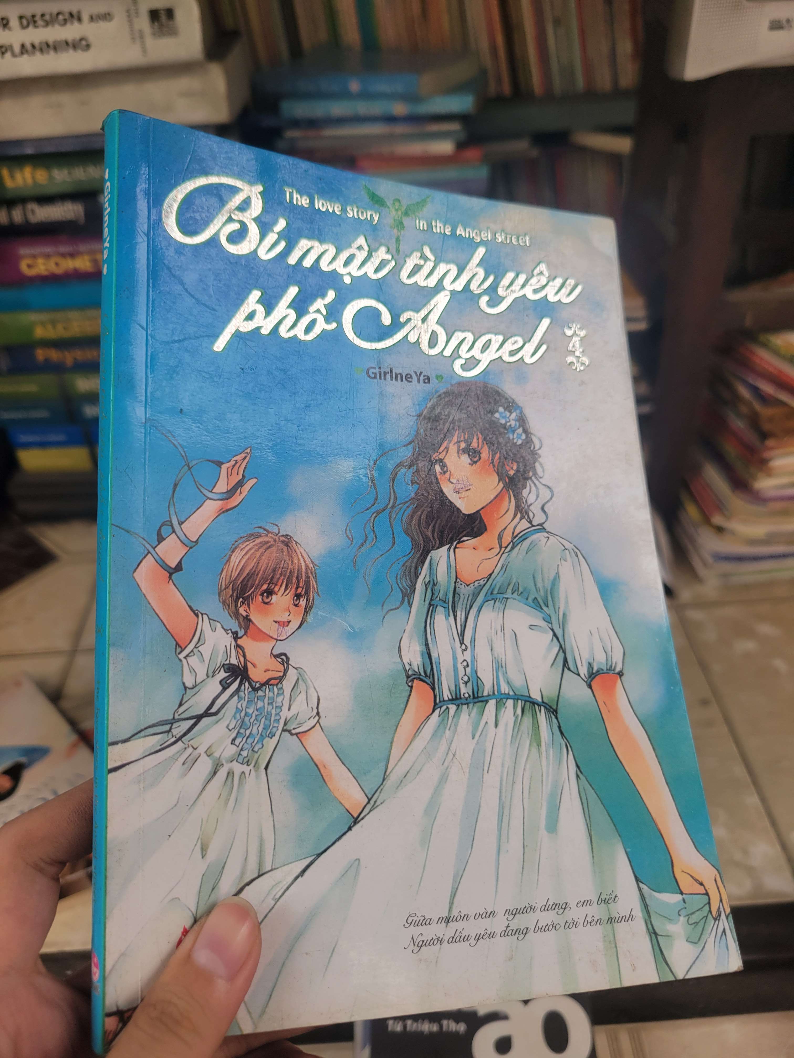 Bí mật tình yêu phố Angel 3 - Girlne Ya 2011 mới 60% bẩn bìa, ố, vẽ (Sách văn học) BGB