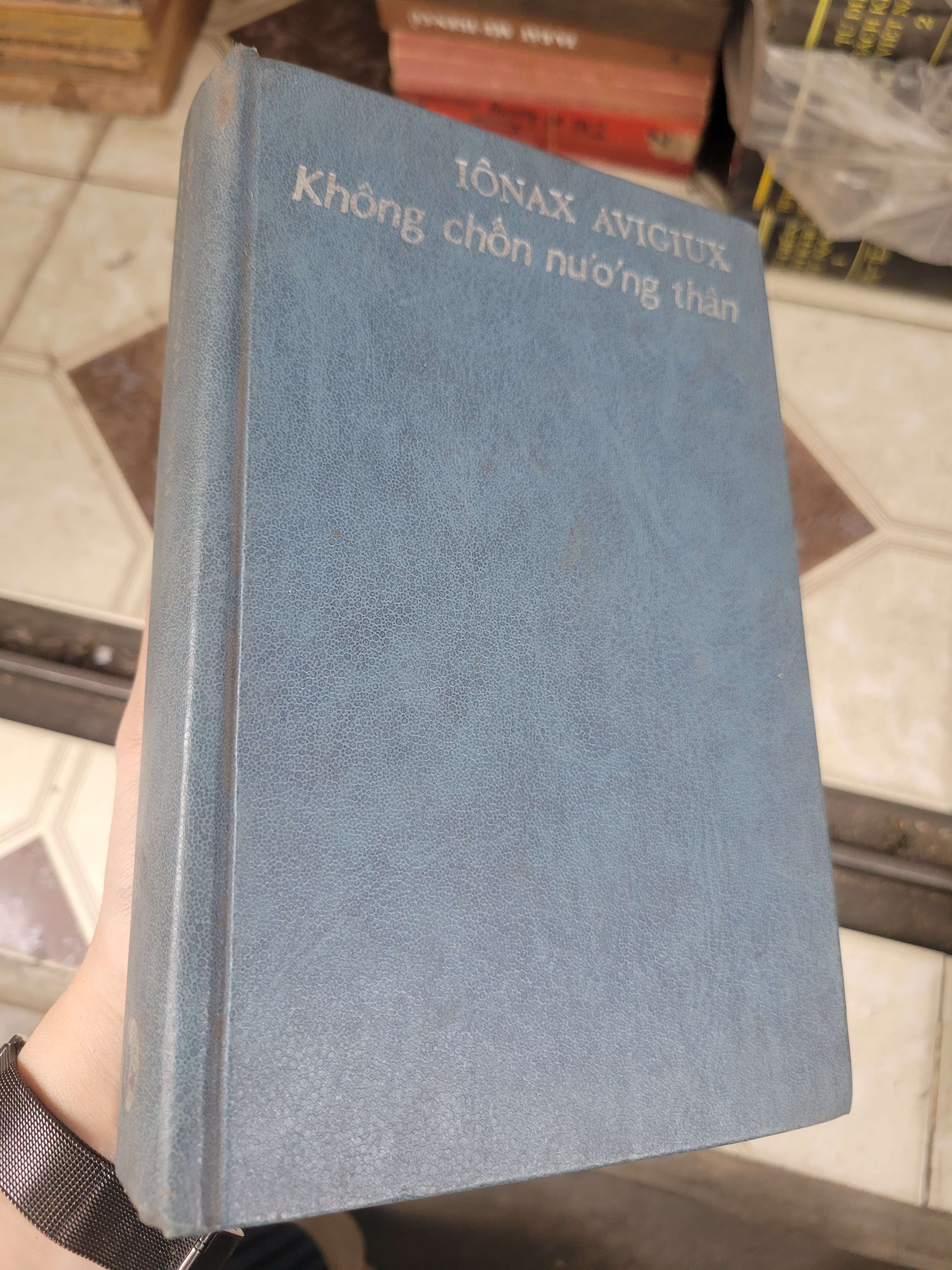 Không chốn nương thân - Ionax Avigiux bìa cứng 1985 mới 80% ố, bẩn bìa (Sách văn học) BGB