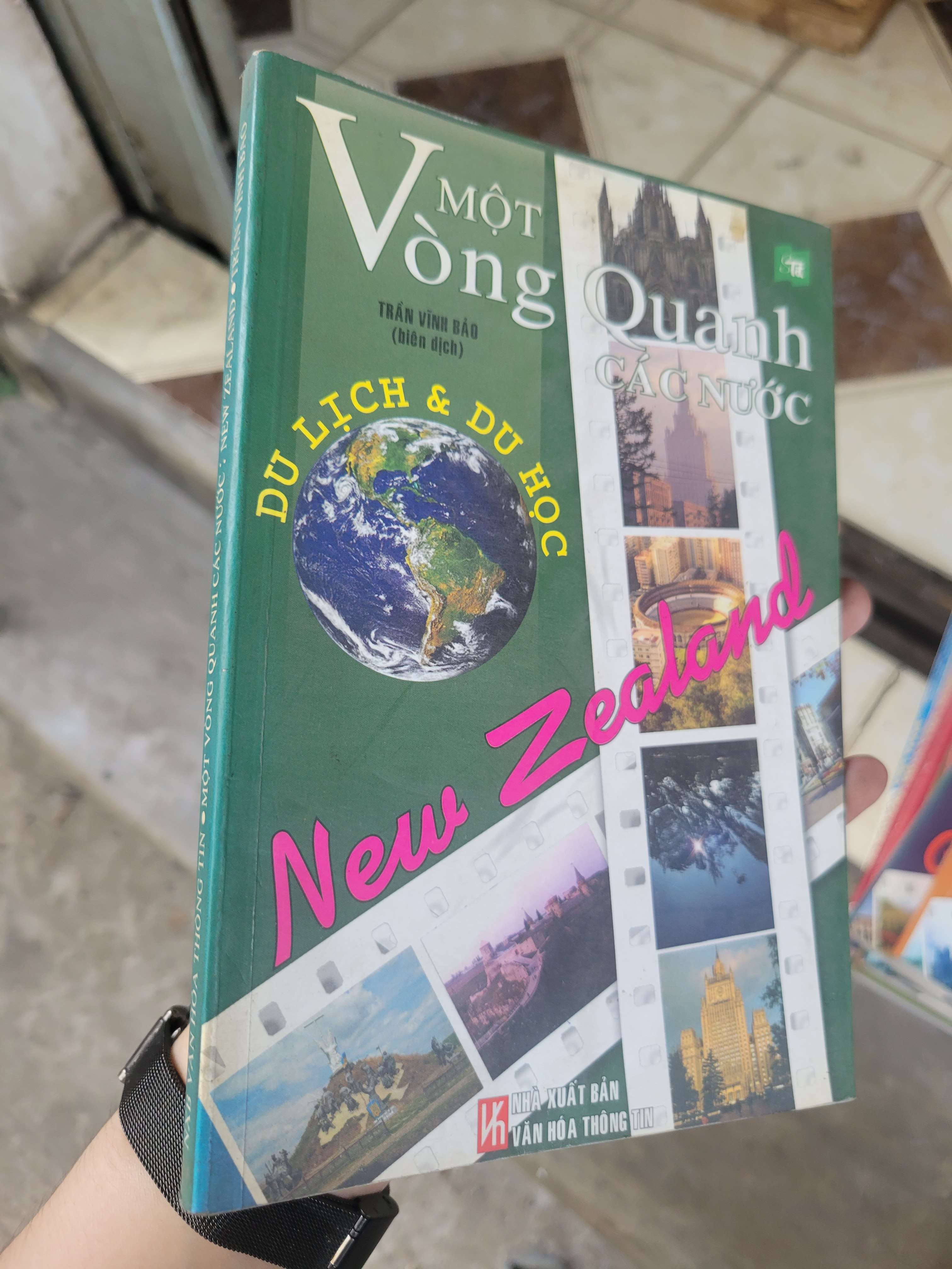 Một vòng quanh các nước: New Zealand - Trần Vĩnh Bảo 2005 mới 80% ố, bẩn bìa (Sách kiến thức tổng hợp) BGB
