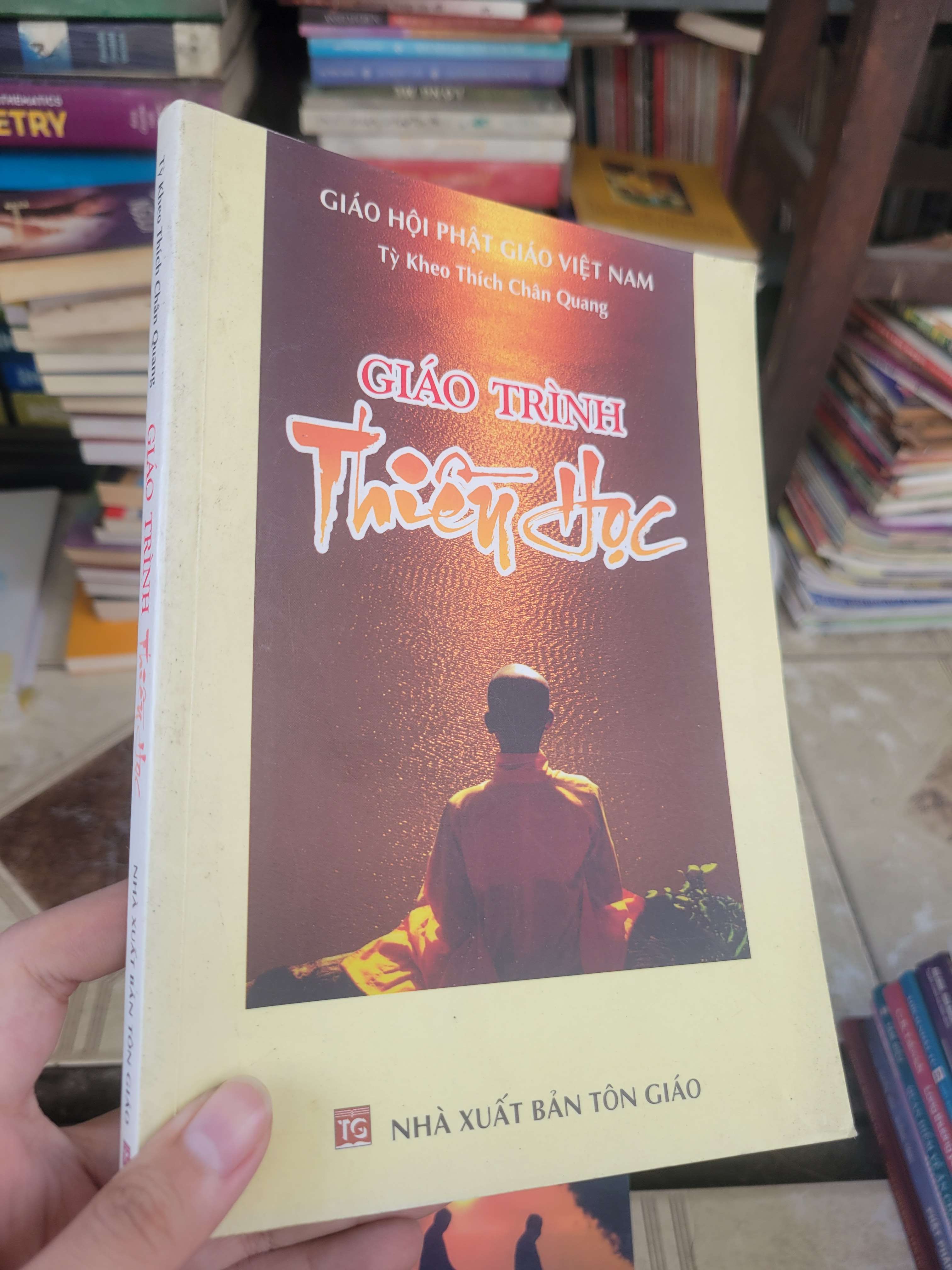 Giáo trình thiền học - Thích Chân Quang 2008 mới 80% bẩn bìa, ố, có chữ (Sách tôn giáo - tâm linh) BGB