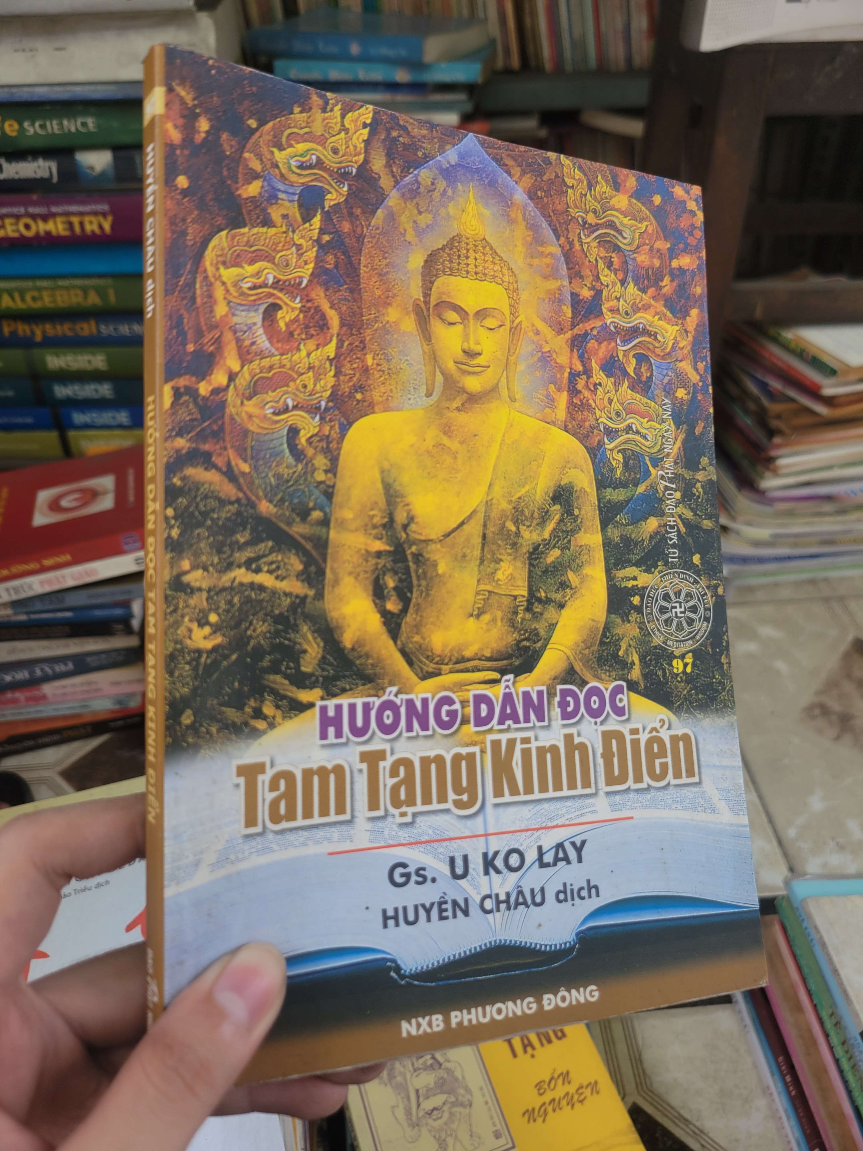 Hướng dẫn đọc Tam tạng kinh điển - GS. U Ko Lay 2011 mới 70% bẩn bìa, ố, có highlight (Sách tôn giáo - tâm linh) BGB