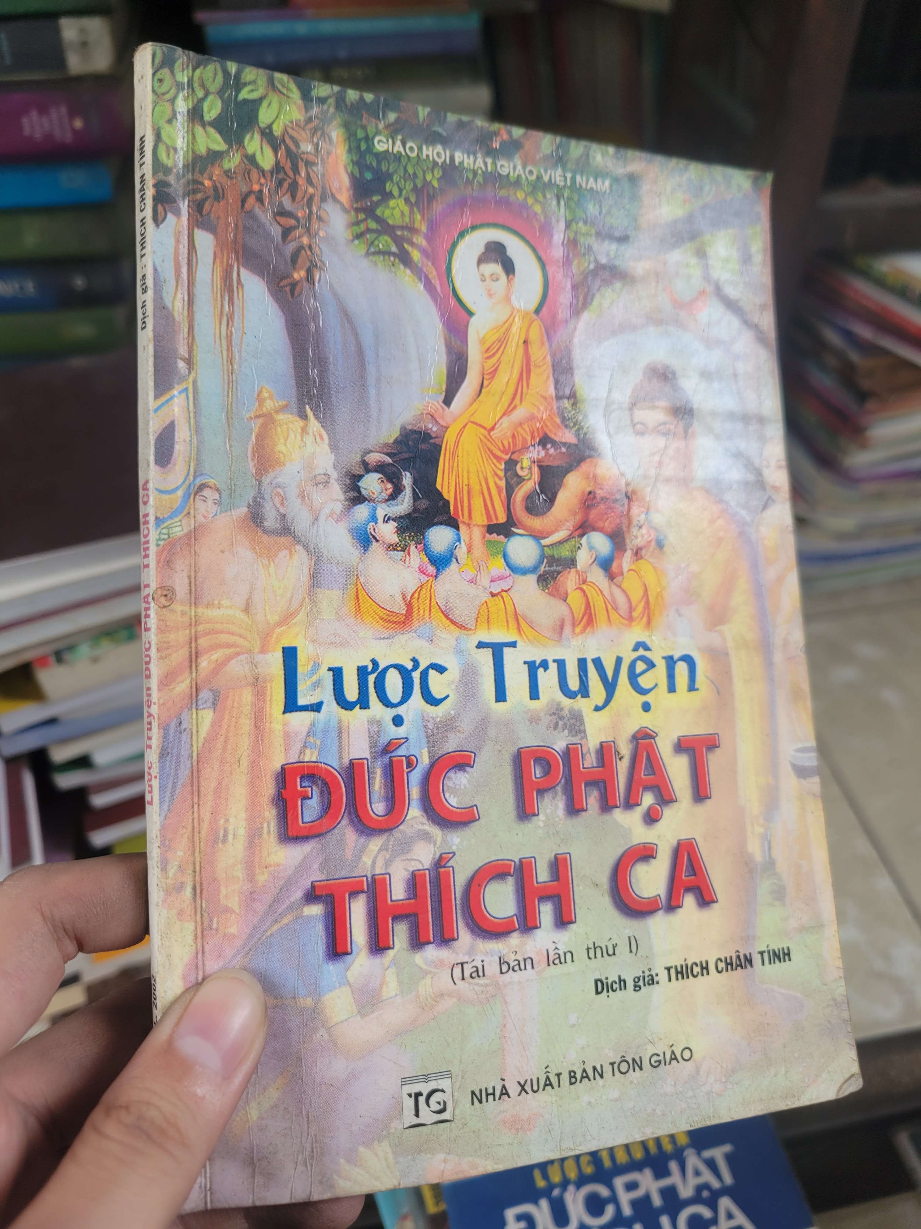 Lược truyện Đức Phật Thích Ca - Thích Chân Tính 2002 mới 70% bẩn bìa, ố, có mộc (Sách tôn giáo - tâm linh) BGB