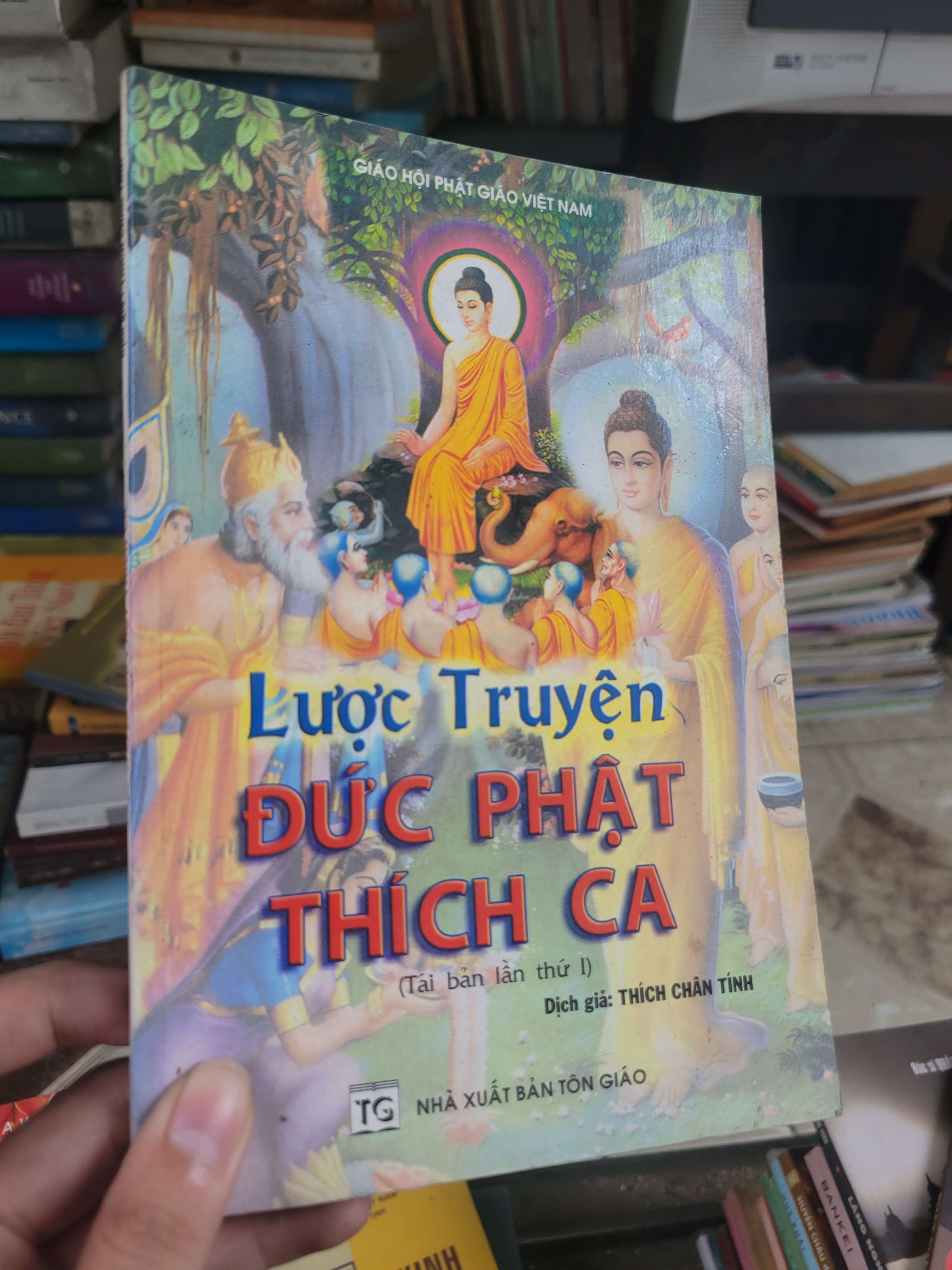 Lược truyện Đức Phật Thích Ca - Thích Chân Tính 2002 mới 80% bẩn bìa, ố (Sách tôn giáo - tâm linh) BGB