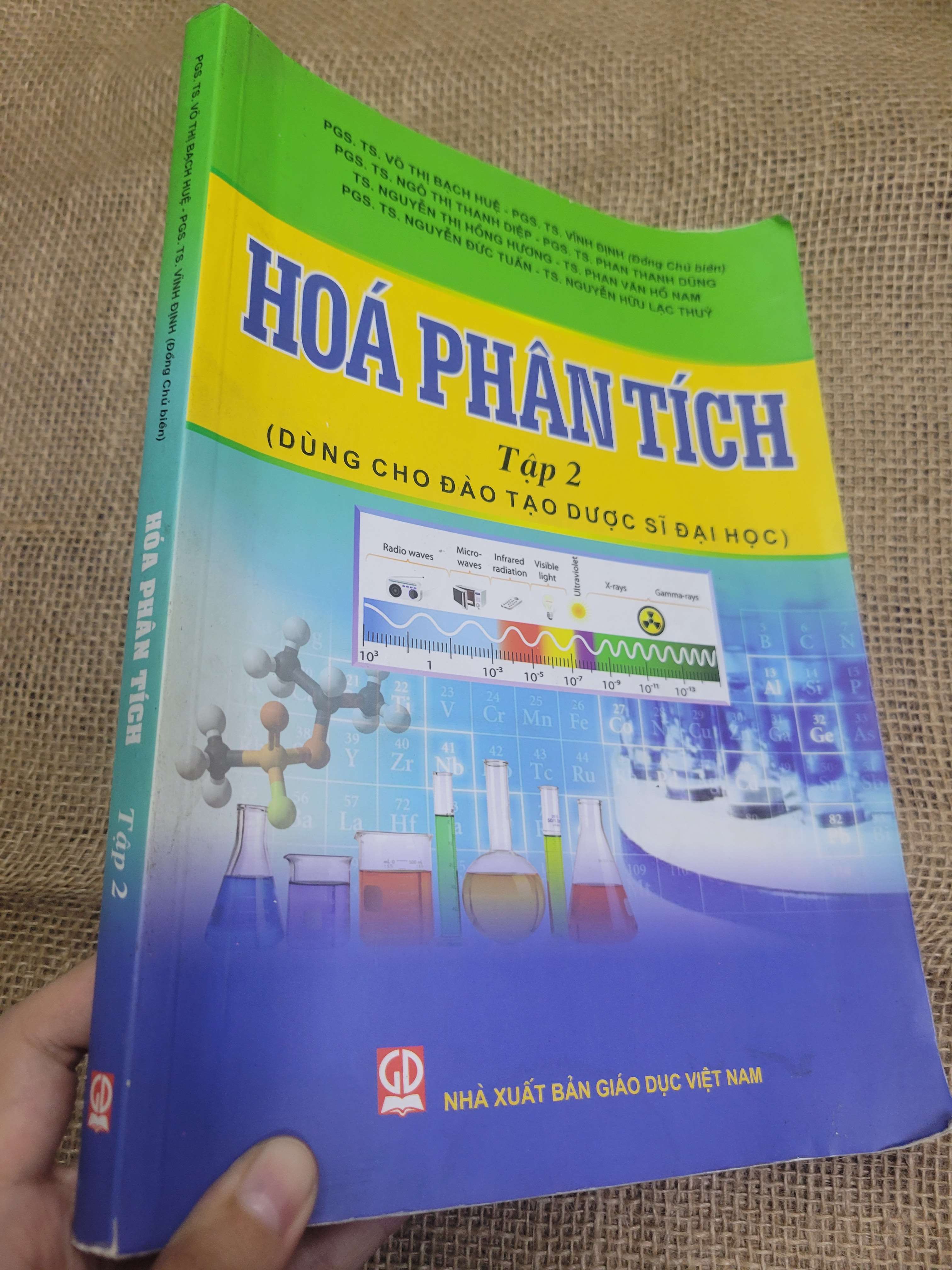Hóa phân tích tập 2 2019 mới 70% bẩn bìa, ố, có chữ viết, highlight (Giáo trình đại học - cao đẳng) HLSC