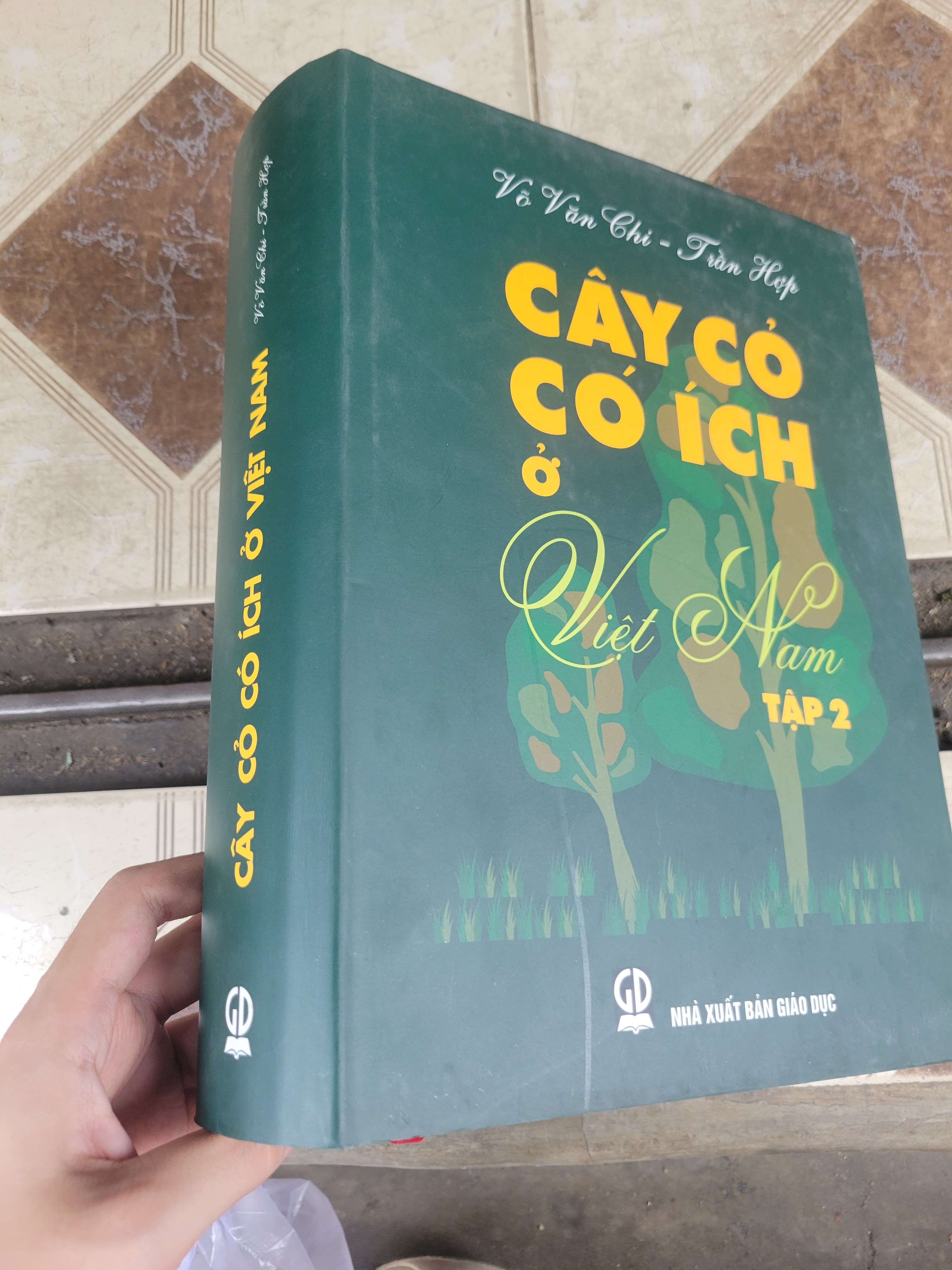 Cây cỏ có ích ở Việt Nam tập 2 - Võ Văn Chi, Trần Hợp bìa cứng 2002 mới 80% ố, bẩn bìa (Sách kiến thức tổng hợp) BGB