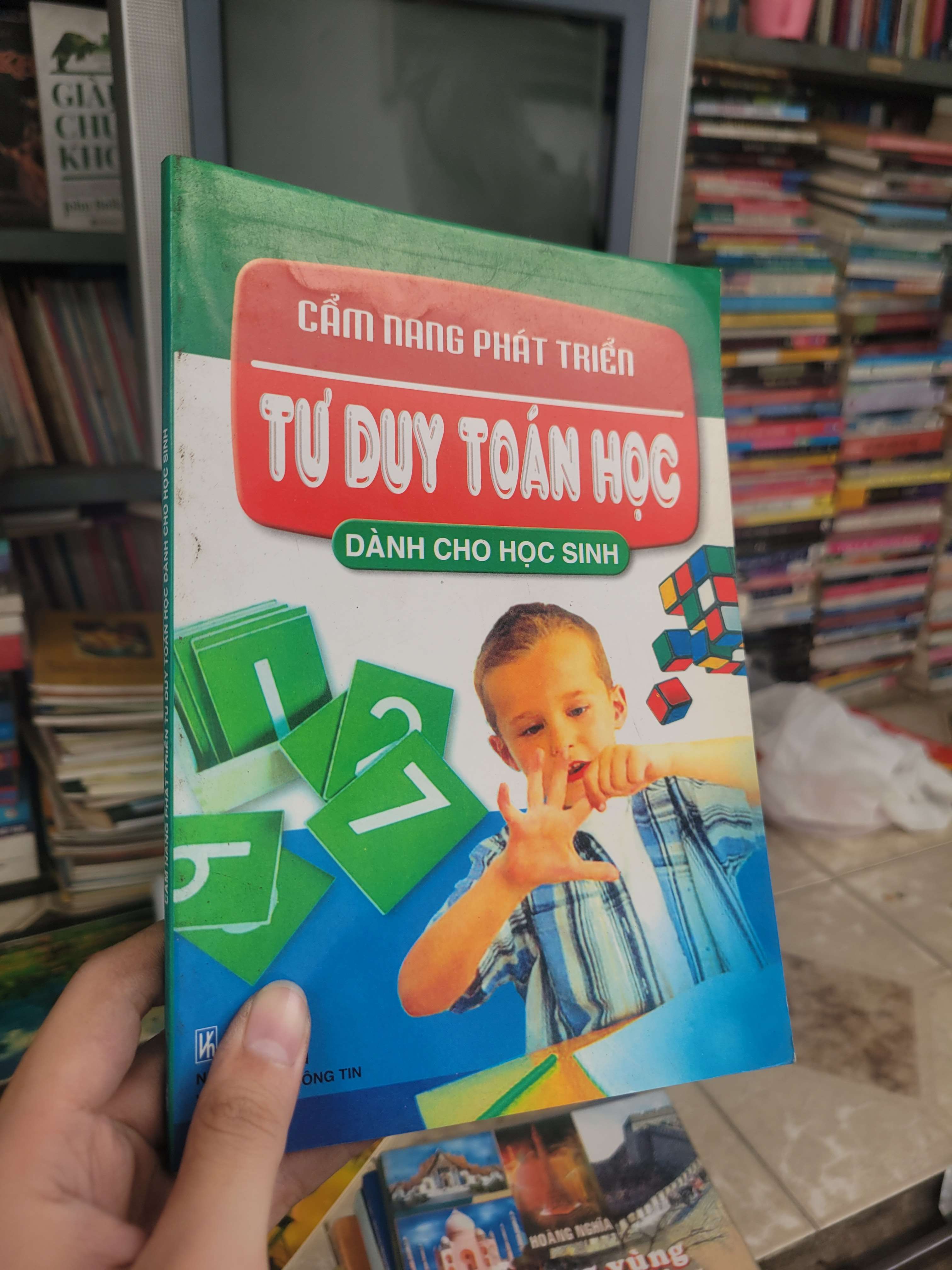 Cẩm nang phát triển tư duy toán học dành cho học sinh 2008 mới 80% bẩn bìa, ố (Kiến thức - kỹ năng cho con) BGB