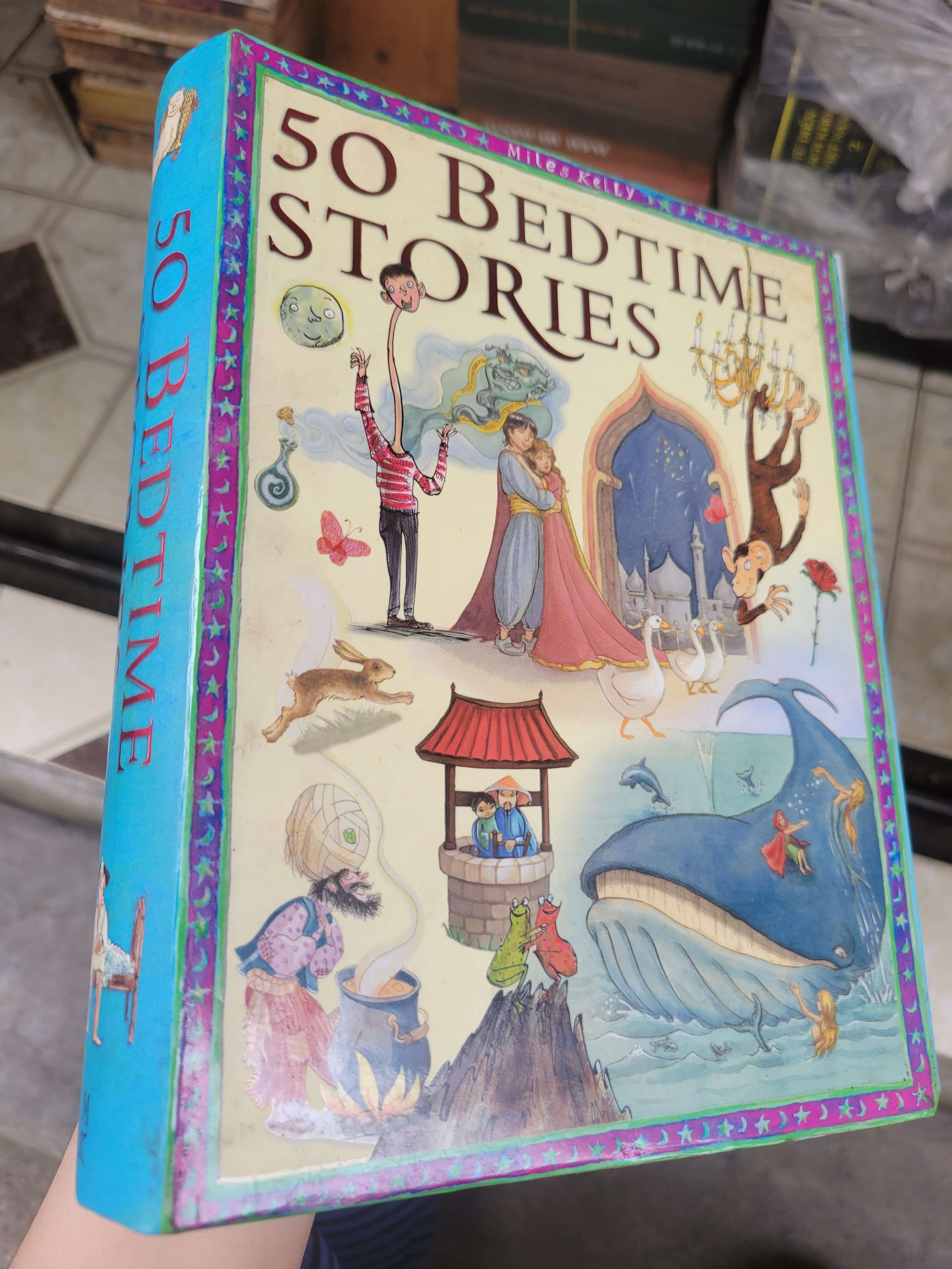 50 Bedtime stories sách màu mới 80% ố, bẩn bìa (Sách ngoại) BGB