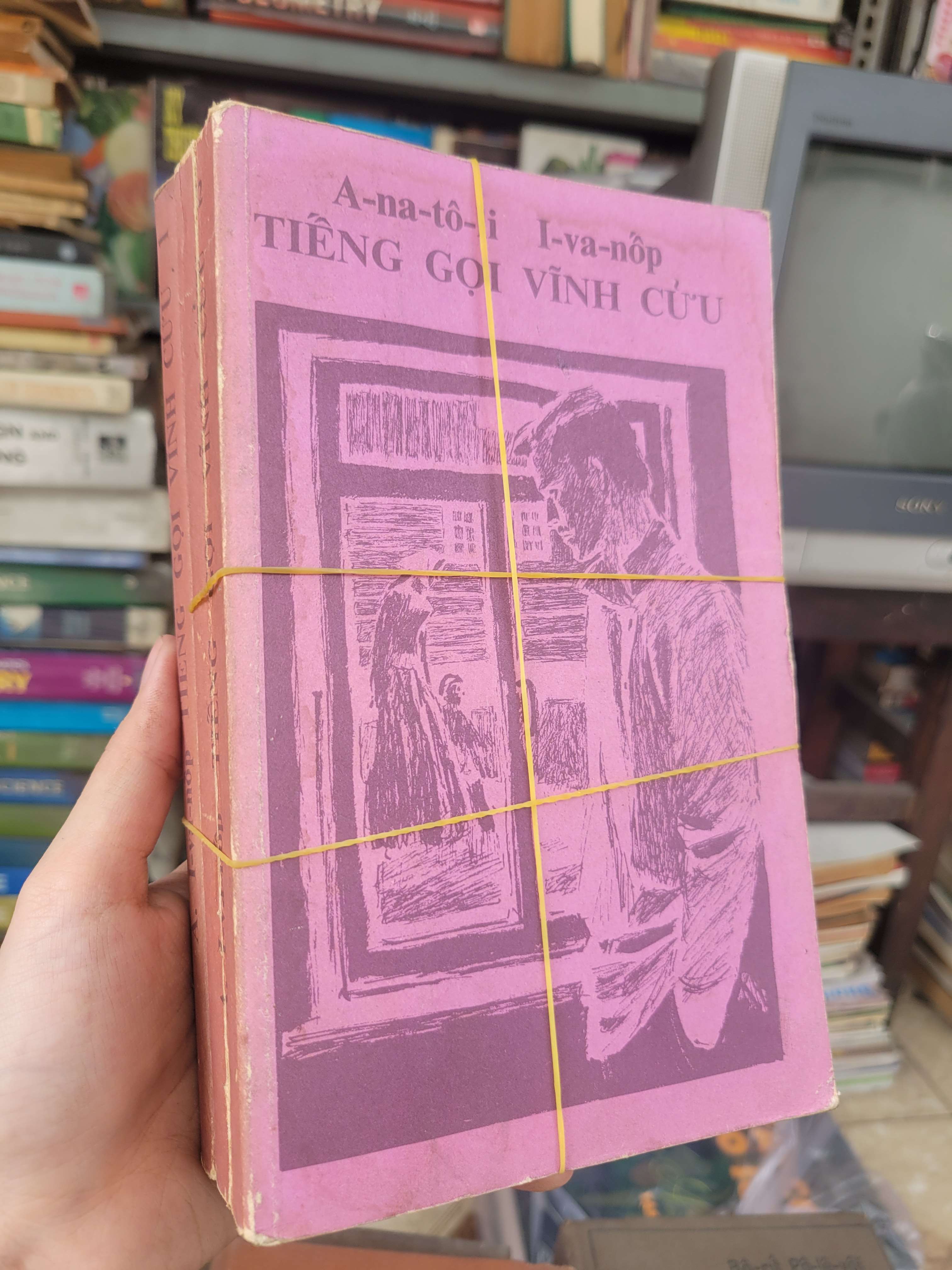 2 cuốn Tiếng gọi vĩnh cửu - A-na-to-i I-va-nop mới 70% bẩn bìa, ố, tróc gáy (Sách văn học) BGB