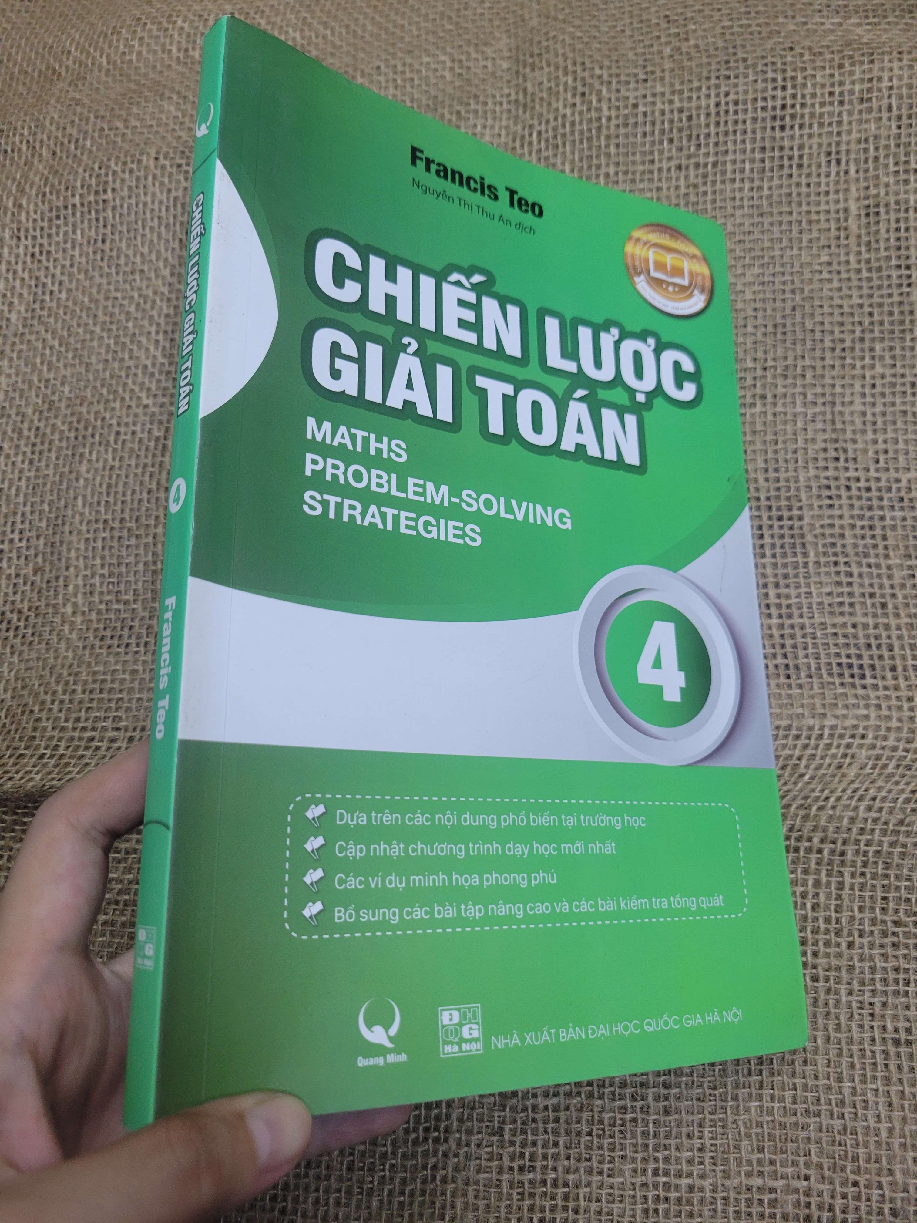 Chiến lược giải toán tập 4 - Francis Teo 2016 mới 80% bẩn bìa, ố (Sách giáo khoa - giáo trình) HLSC