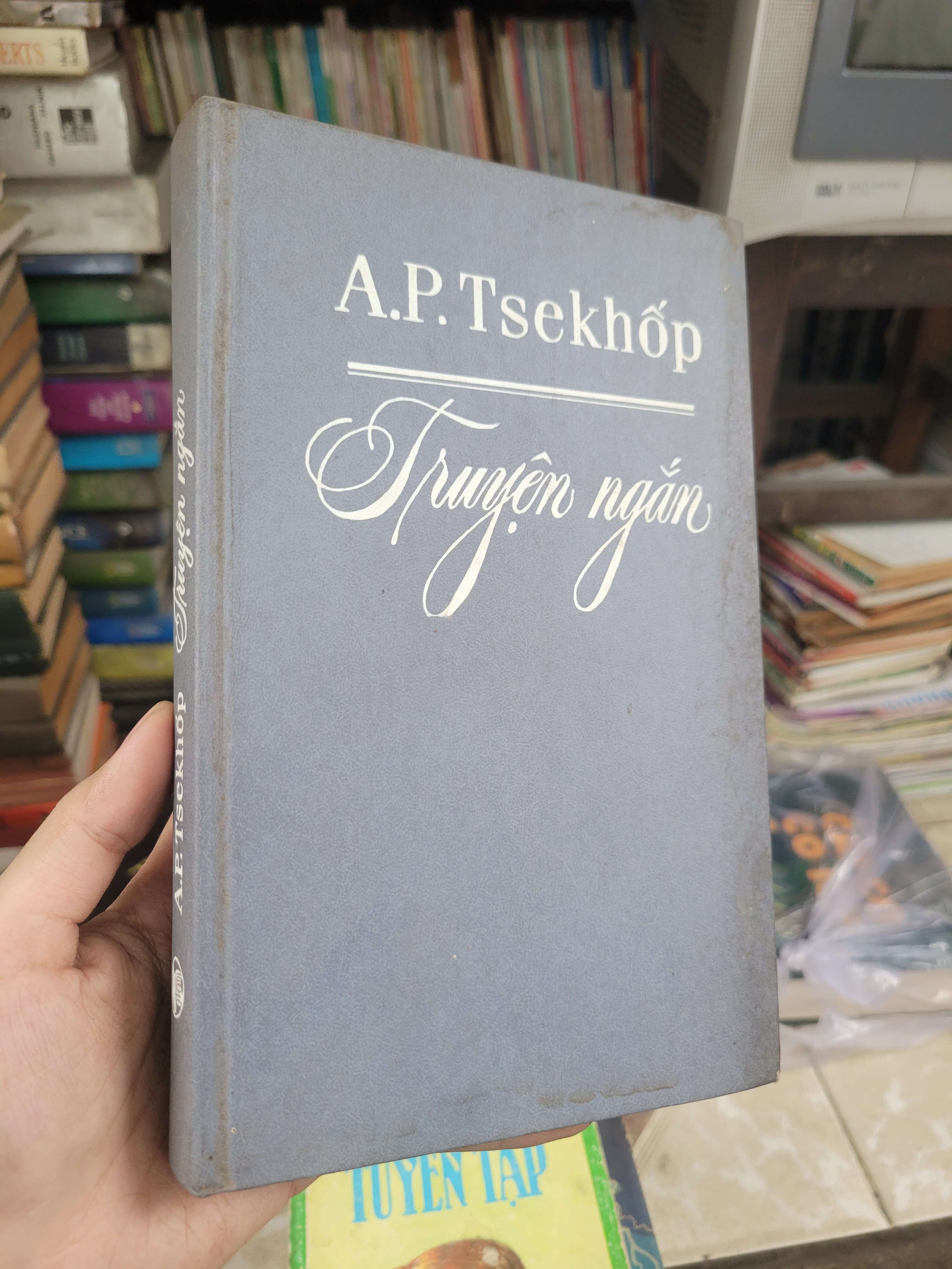 Truyện ngắn - A.P. Tsekhop bìa cứng 1988 mới 80% ố, bẩn bìa (Sách văn học) BGB