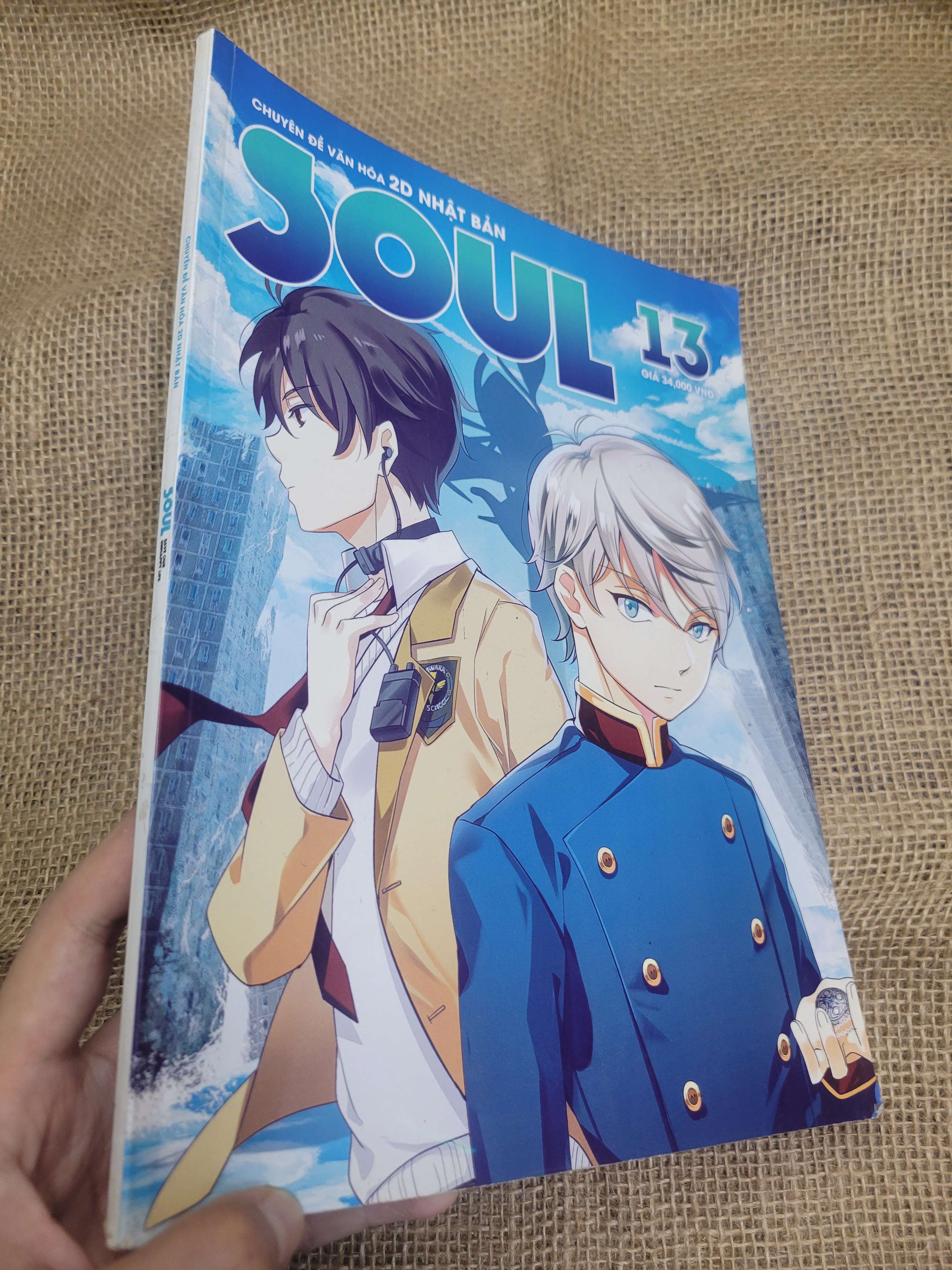 Chuyên đề văn hóa 2D Nhật Bản Soul 13 sách màu 2015 mới 80% bẩn bìa, ố, tróc gáy (Tạp chí) HLSC