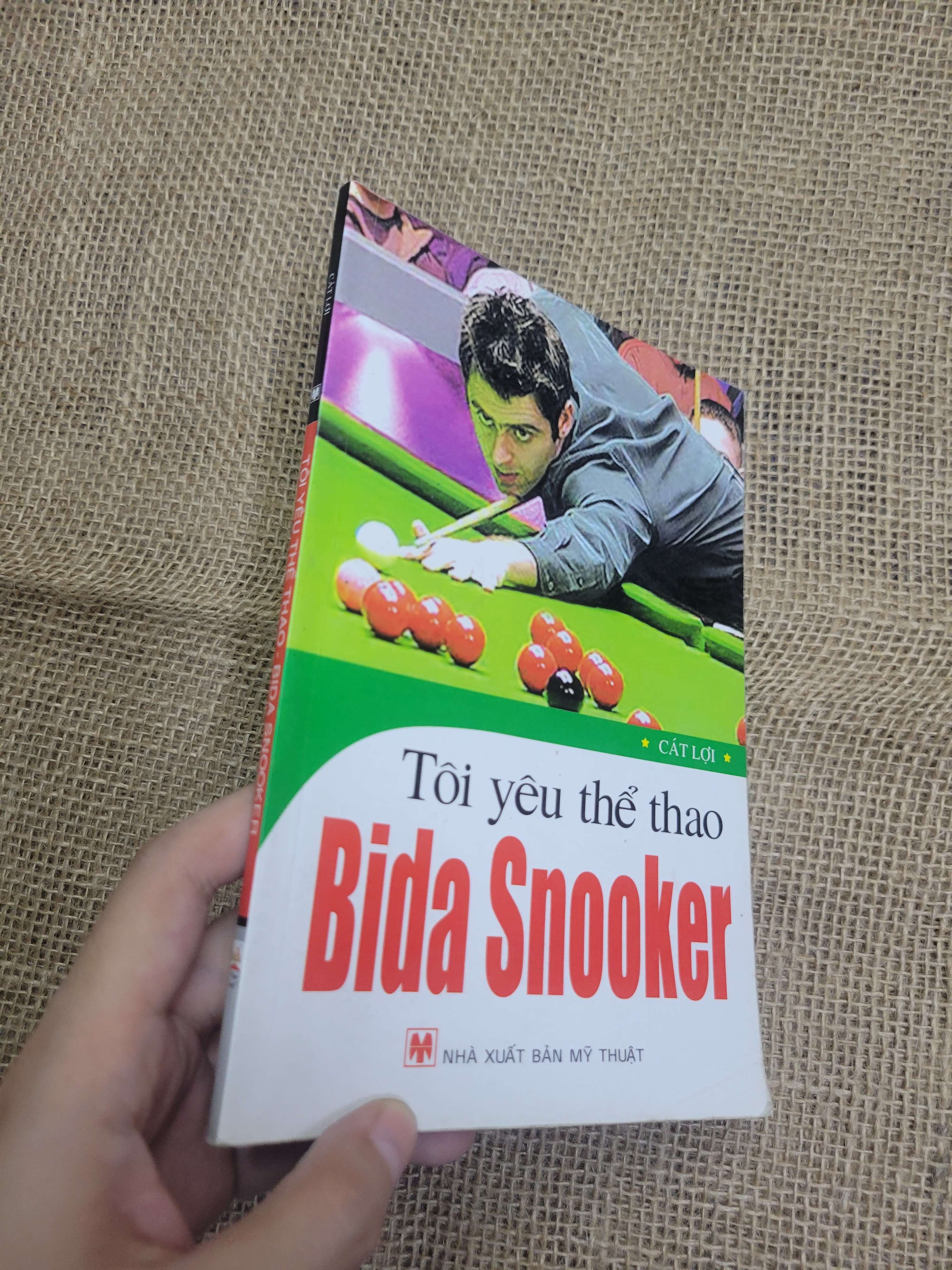 Tôi yêu thể thao Bida Snooker - Cát Lợi 2010 mới 80% bẩn bìa, ố (Sách kiến thức tổng hợp) HLSC