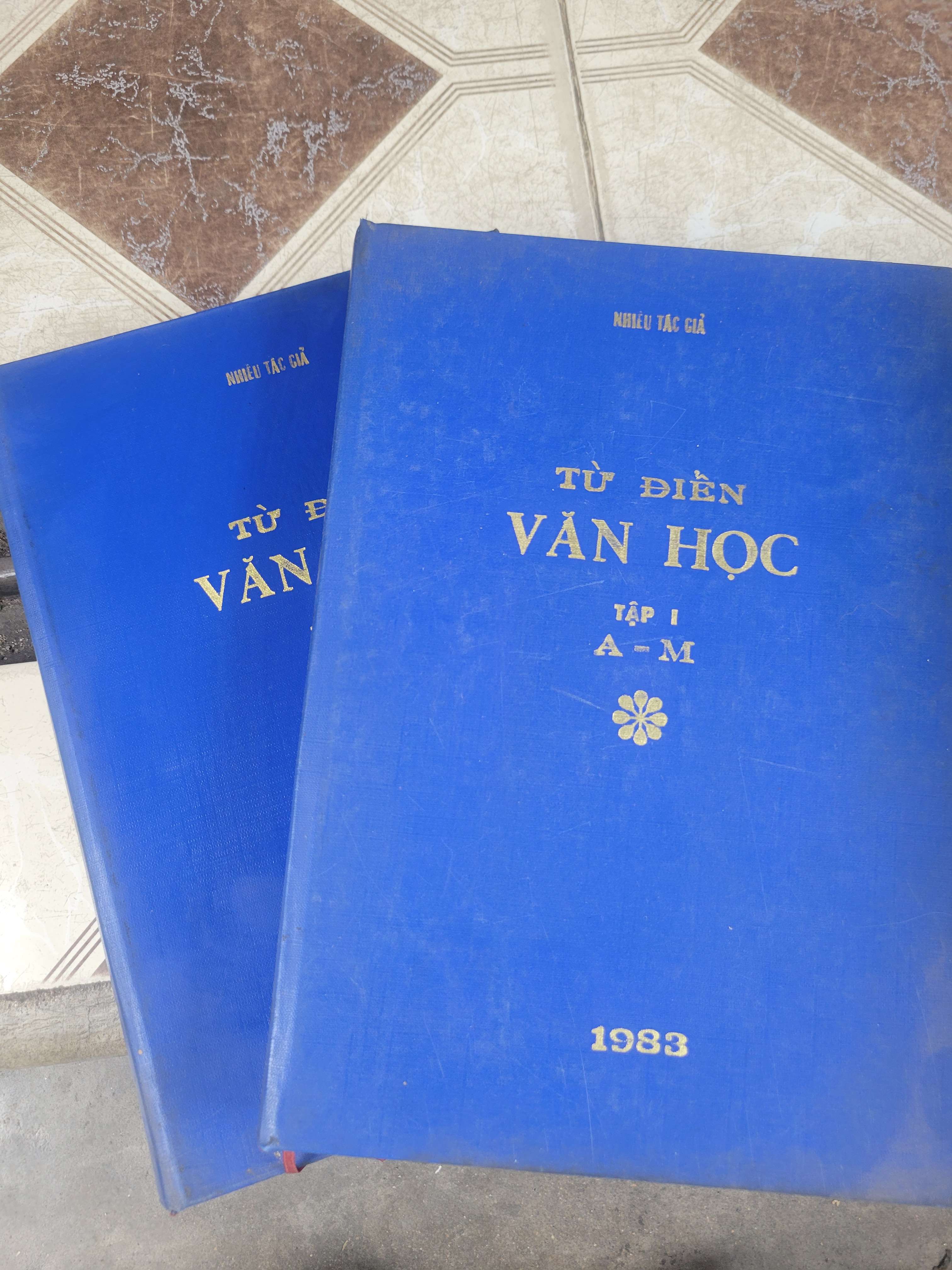 2 cuốn Từ điển Văn Học - Nhiều tác giả bìa cứng 1983 mới 80% ố, bẩn bìa (Từ điển) BGB