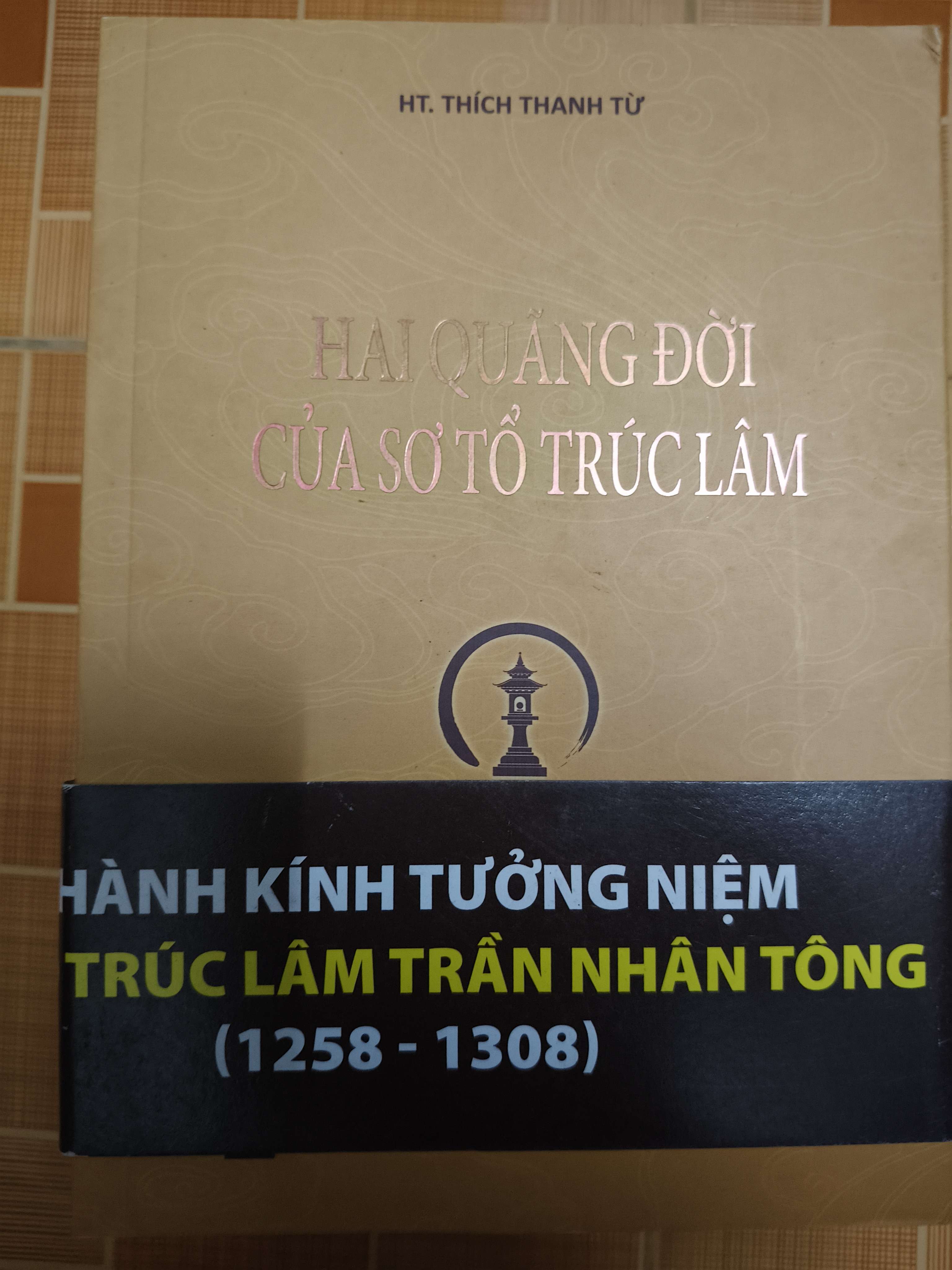Hai quãng đời của sơ tổ Trúc Lâm - Xb 2015 - 235 trang (Sách lịch sử - triết học) ANTQ