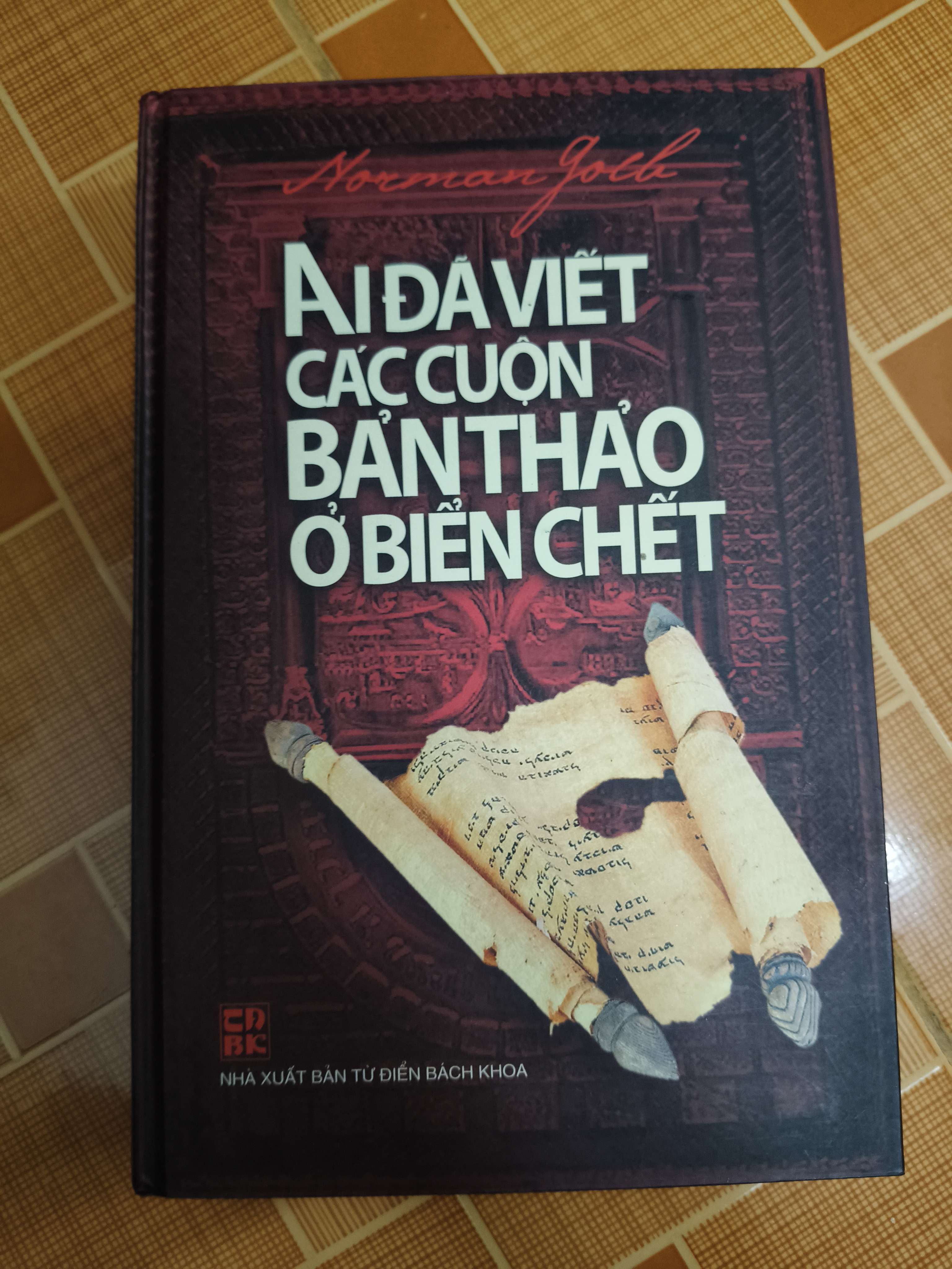 Ai đã viết các cuộn bản thảo ở biển Chết - Xb 2006 - 418 trang - Bìa cứng (Sách lịch sử - triết học) ANTQ