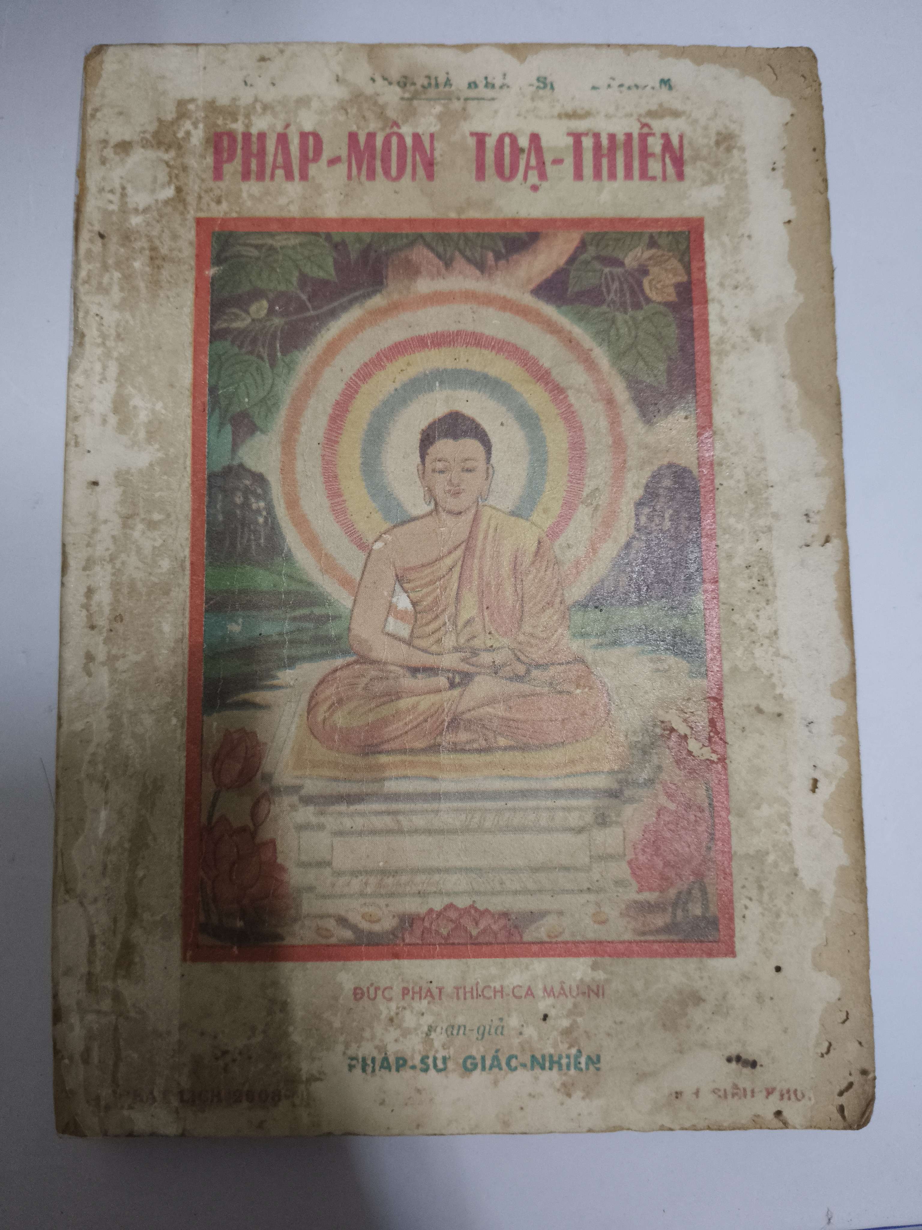 Pháp môn tọa thiền (mối đục lỗ như hình) - Xb 1964 - 240 trang (Sách tôn giáo - tâm linh) ANTQ