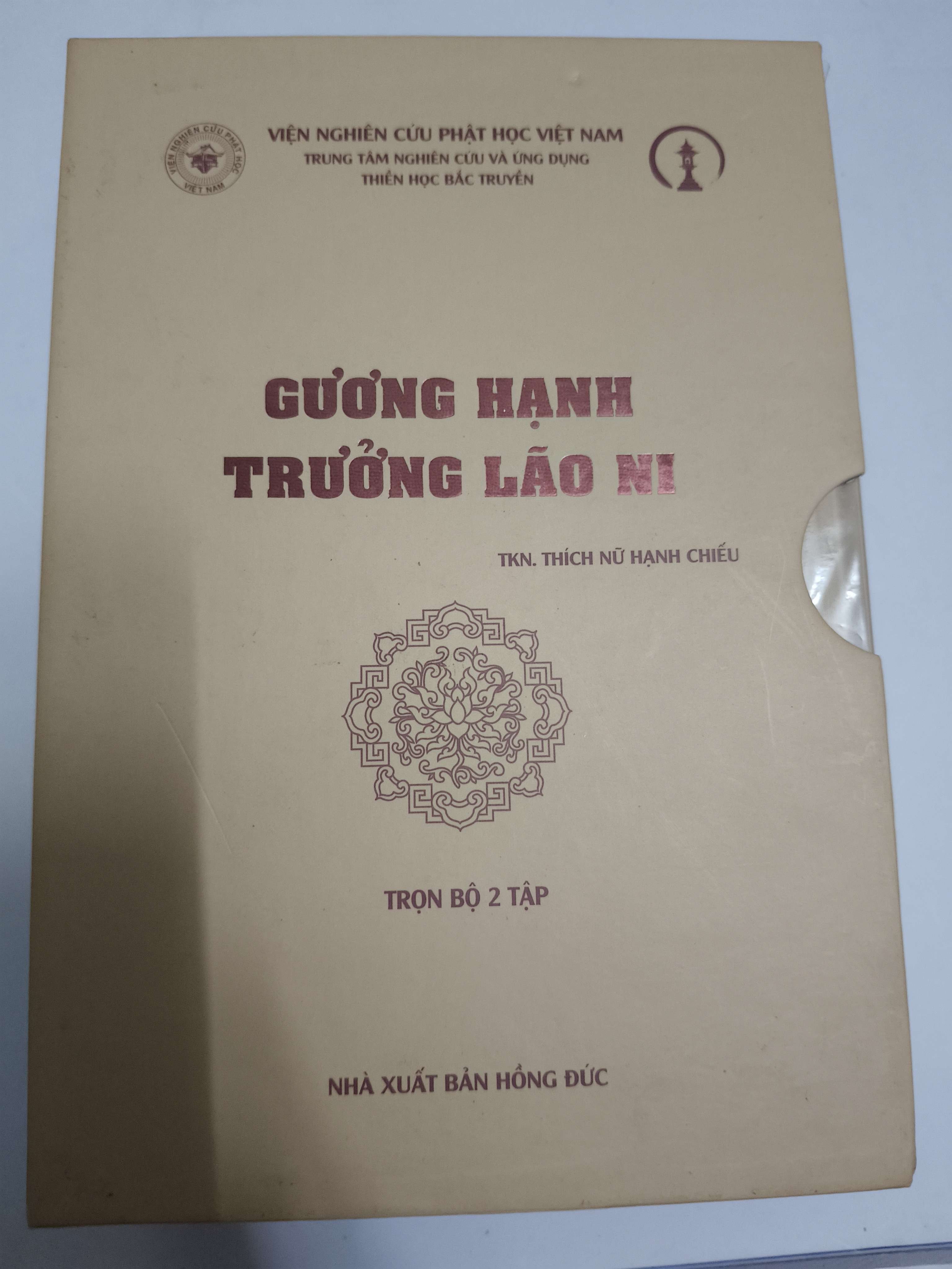 Gương hạnh trưởng lão ni - Xb 2025 - 1061 trang - Bìa cứng (Phật giáo) ANTQ