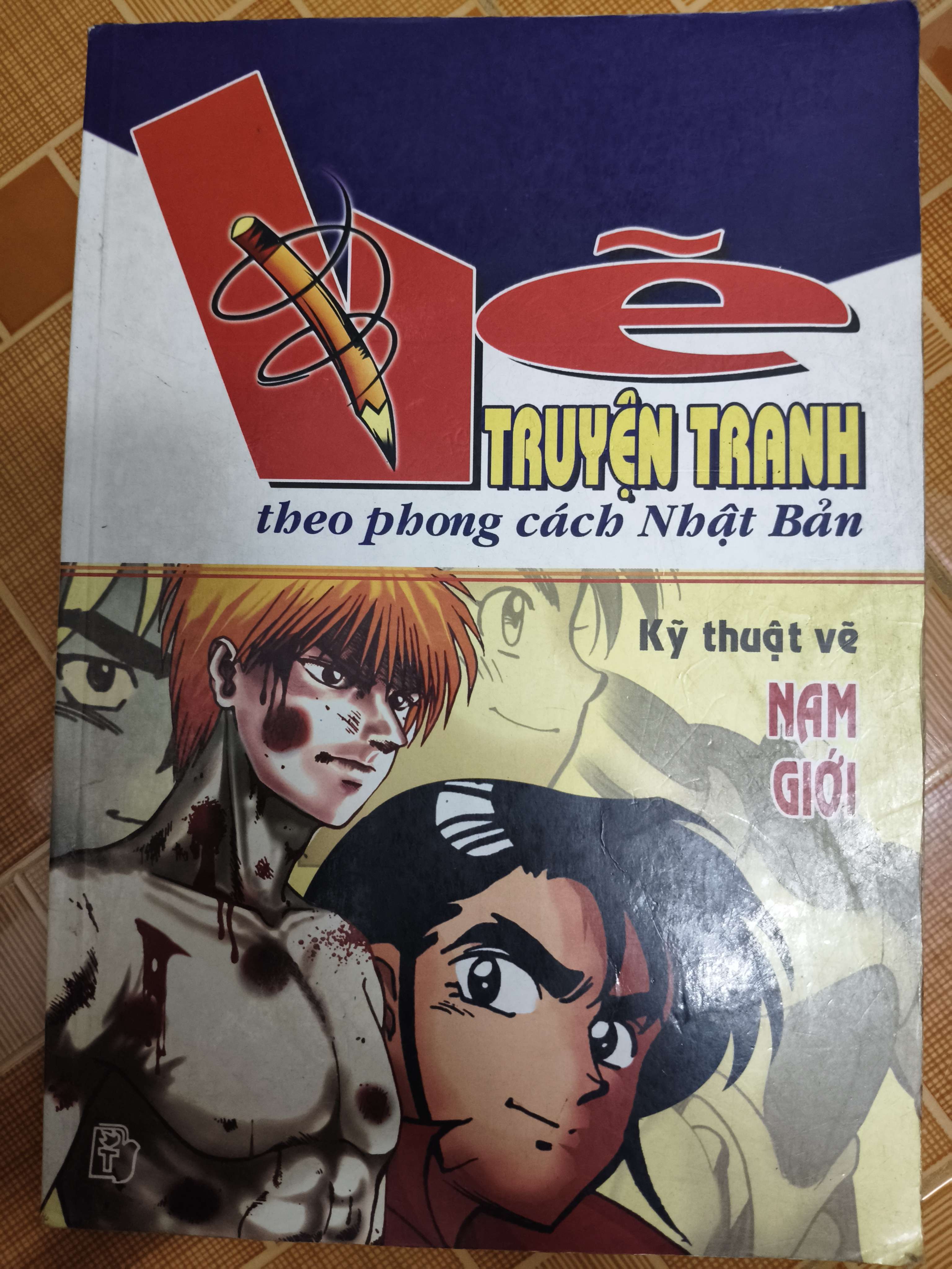 Vẽ truyện tranh theo phong cách Nhật Bản kỹ thuật vẽ nam giới - Xb 2003 - 128 trang (Truyện tranh ) ANTQ