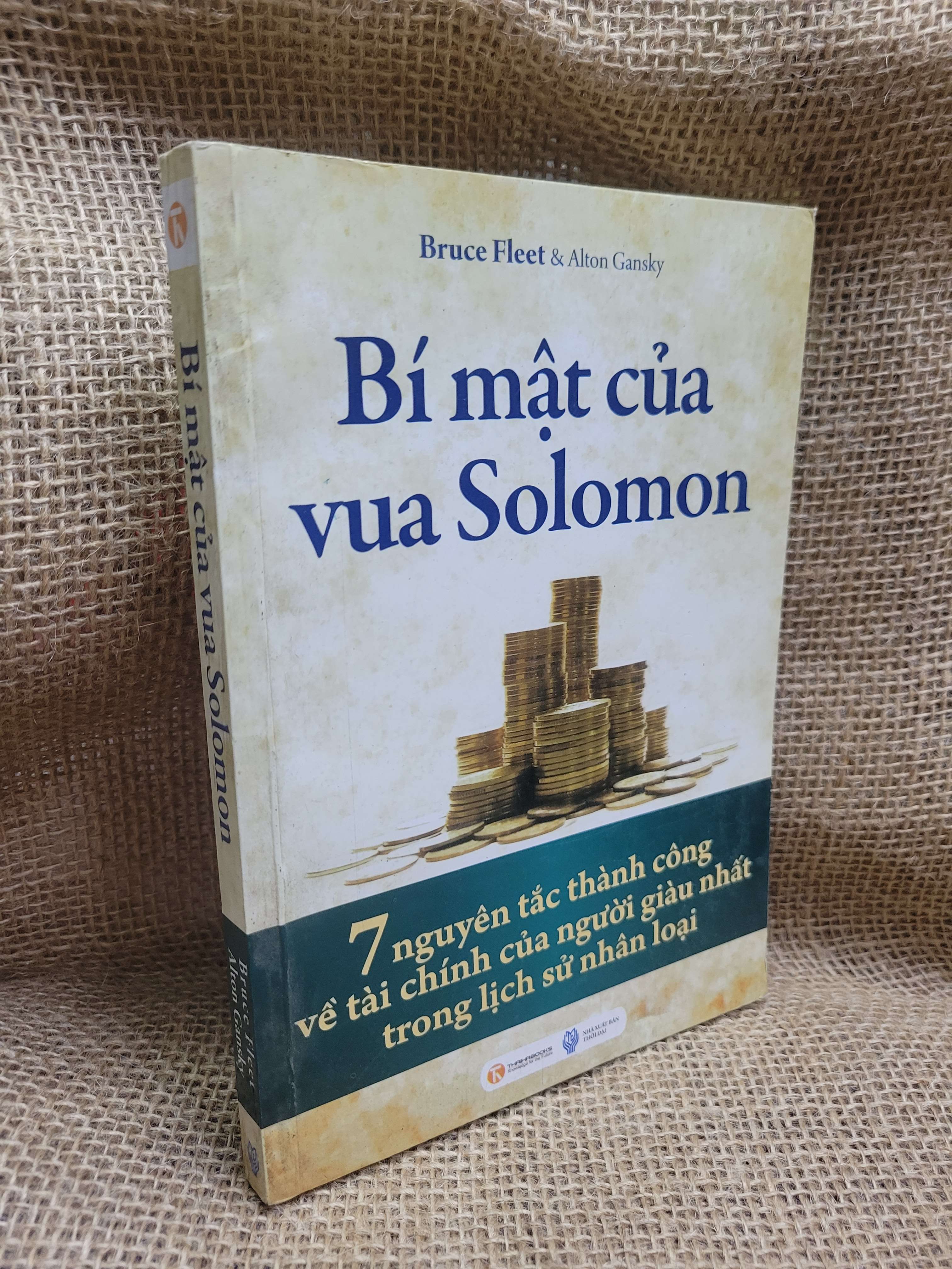 Bí mật của vua Solomon - Bruce Fleet 2011 mới 80% ố, bẩn bìa (Sách kinh tế - tài chính - chứng khoán) HCM