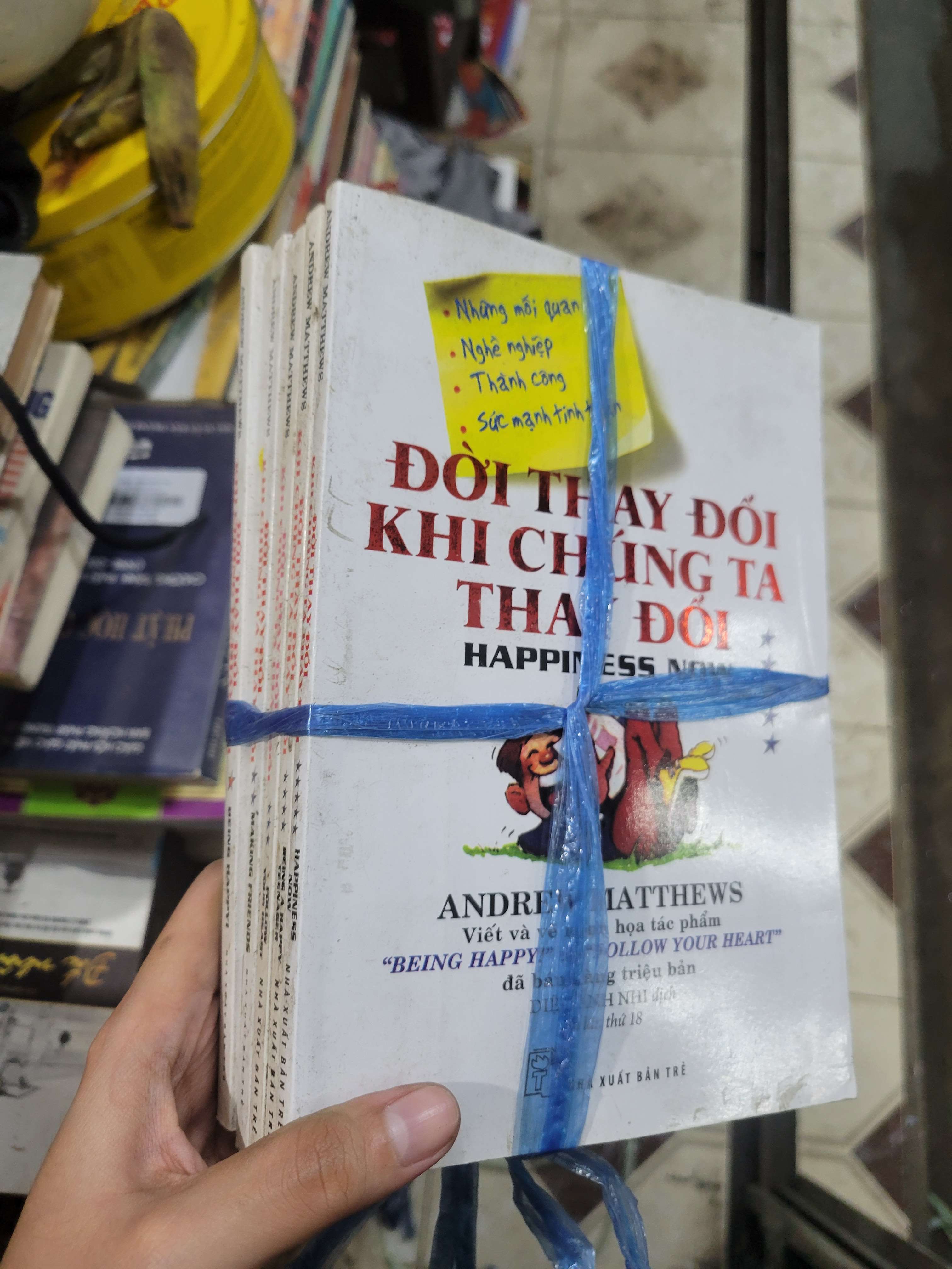 5 cuốn Đời thay đổi khi chúng ta thay đổi - Andrew Matthews mới 80% ố, bẩn bìa (Sách kỹ năng) BGB