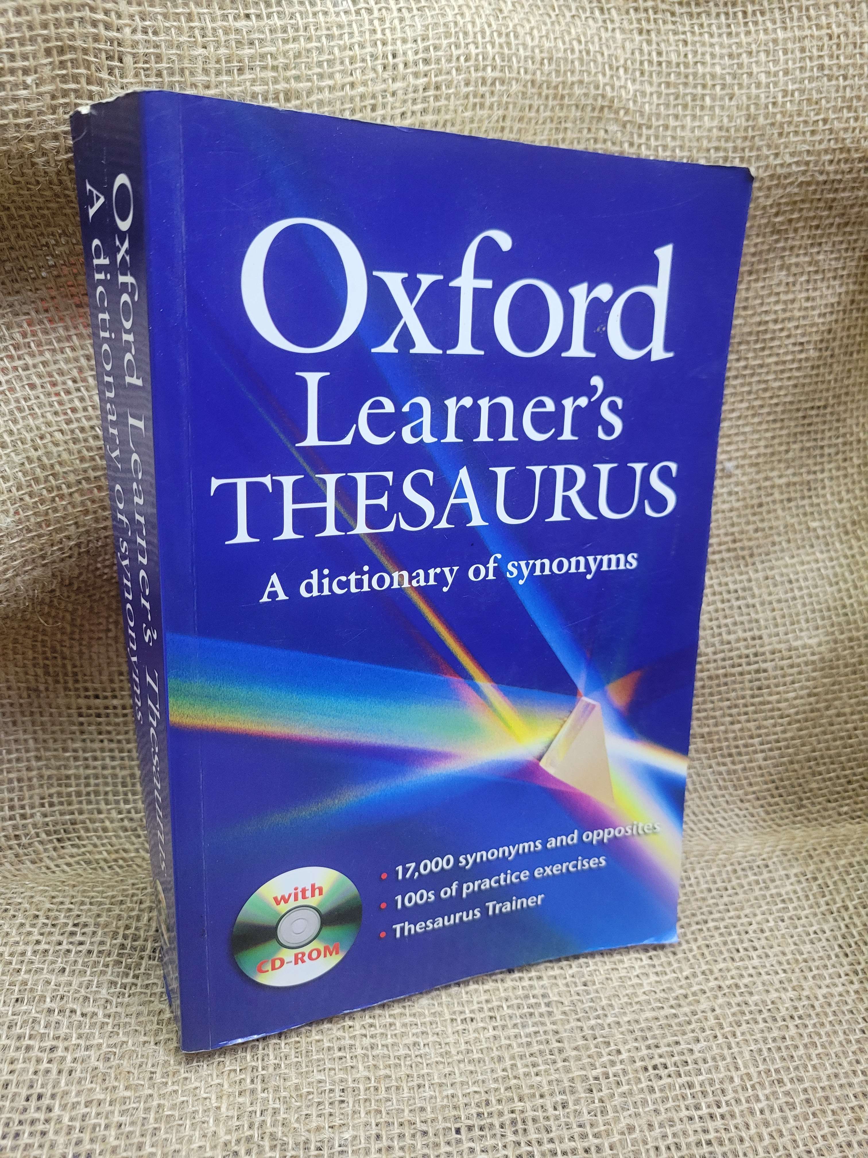 Oxford Learner's Thesaurus A dictionary of synonyms (kèm CD) mới 80% ố, bẩn bìa (Sách tự học tiếng Anh) HCM