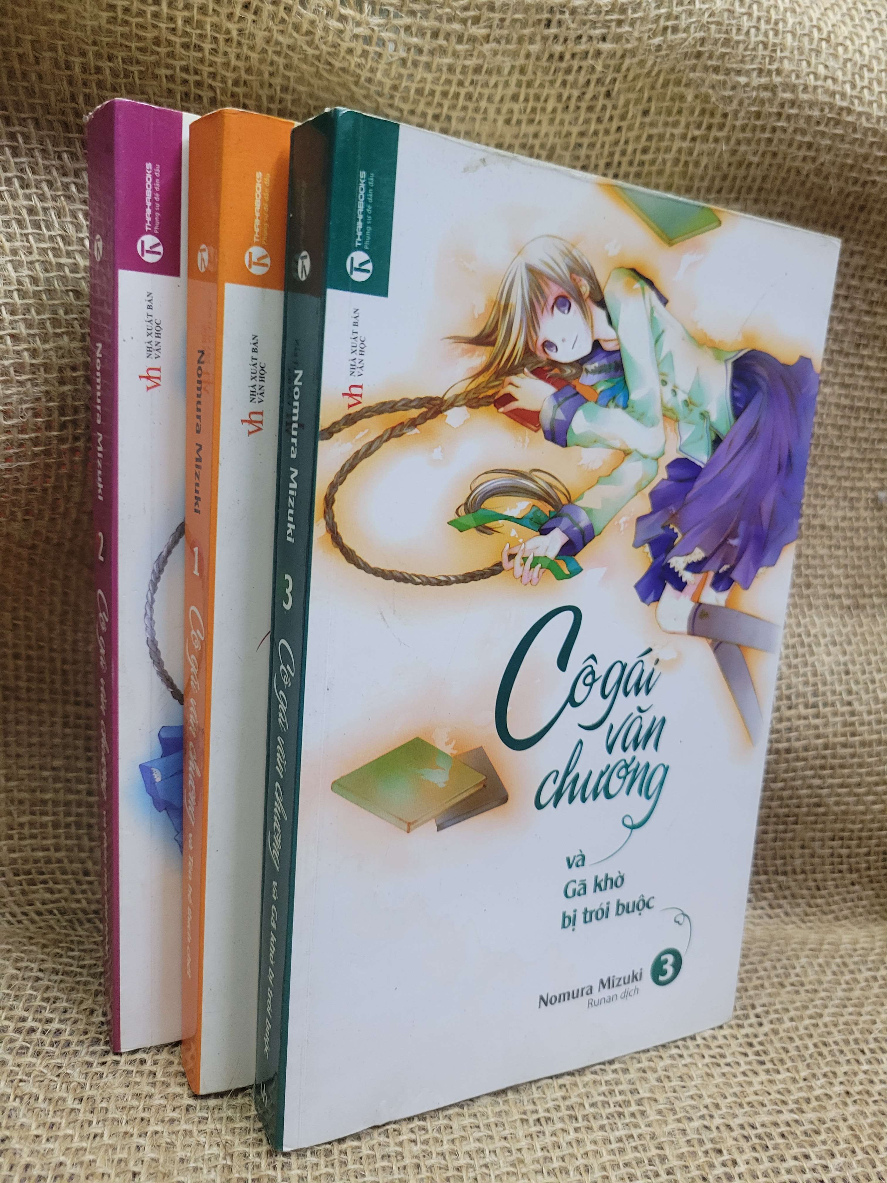 3 cuốn Cô gái văn chương - Nomura Mizuki 2016 mới 70% bẩn bìa, ố, có chữ viết (Sách văn học) HCM