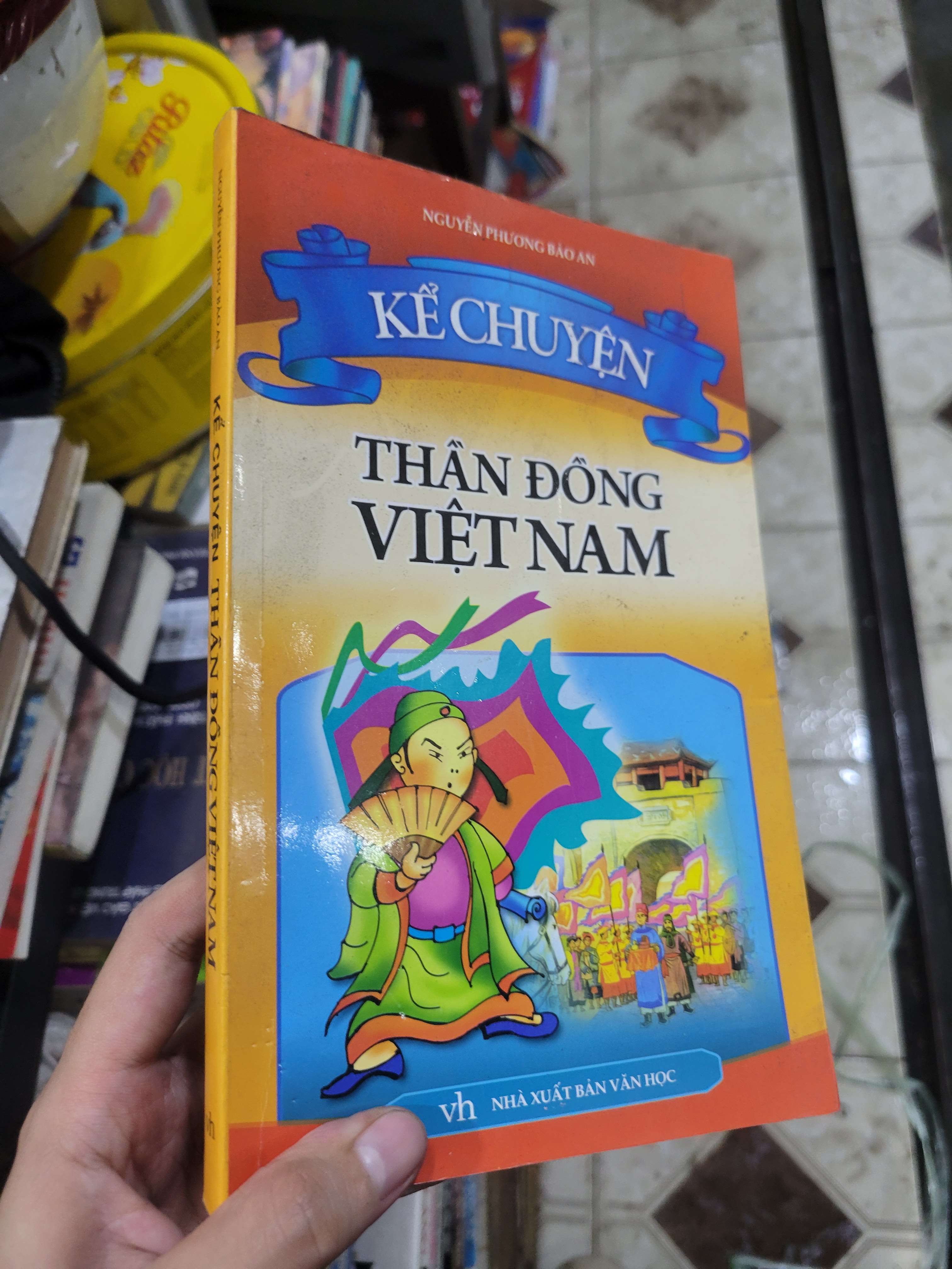 Kể chuyện thần đồng Việt Nam - Nguyễn Phương Bảo An 2016 mới 80% ố, bẩn bìa (Sách văn học) BGB