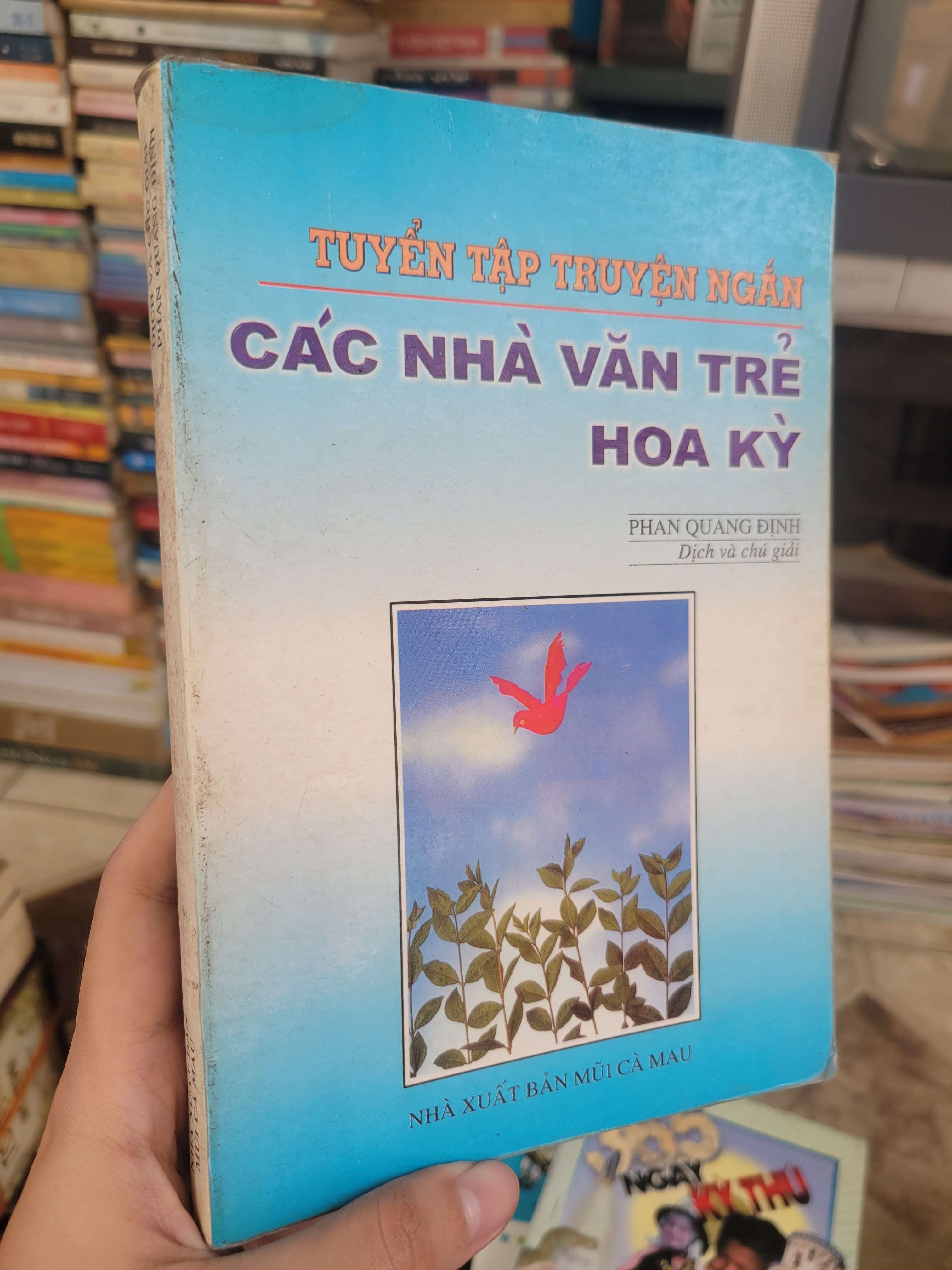 Tuyển tập truyện ngắn các nhà văn trẻ Hoa Kỳ - Phan Quang Định 1998 mới 80% ố, bẩn bìa (Sách văn học) BGB