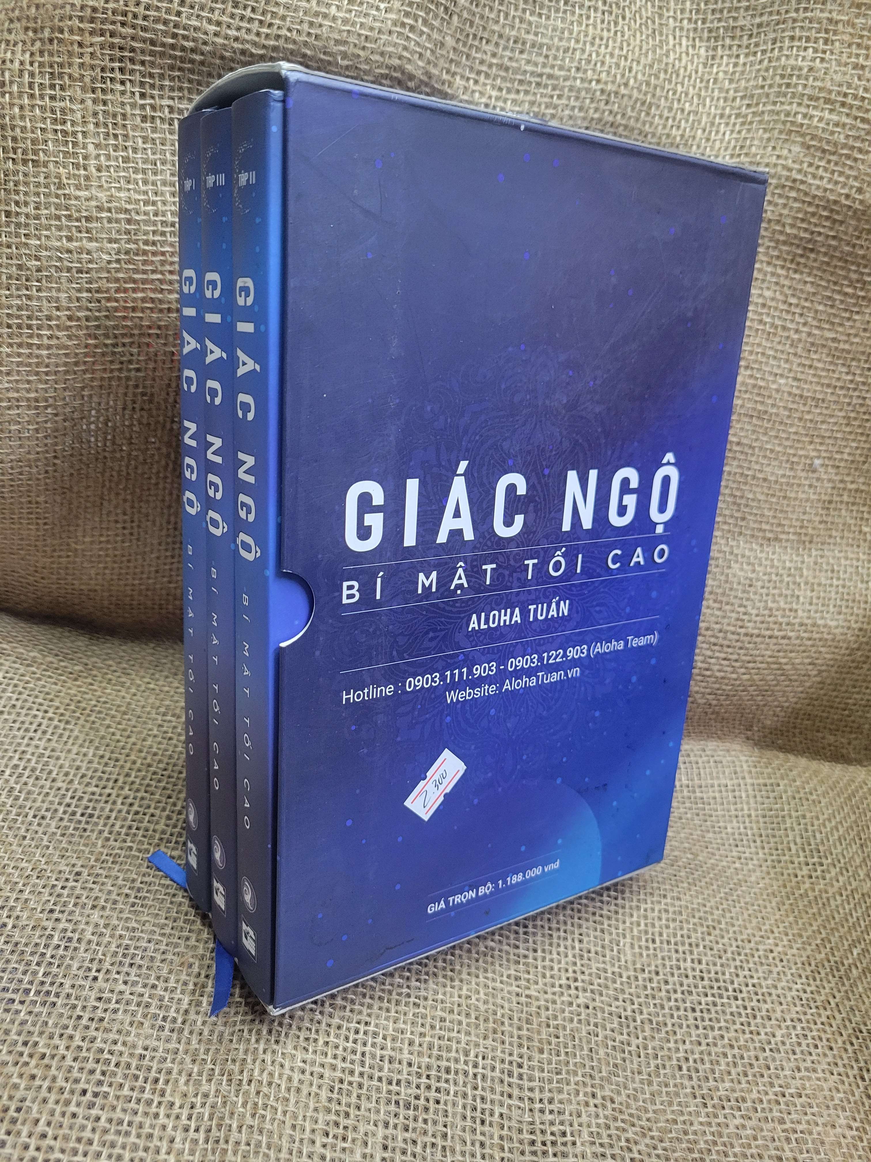 Giác ngộ bí mật tối cao - Aloha Tuấn bìa cứng 2024 mới 80% ố, bẩn bìa (Sách tôn giáo - tâm linh) HCM