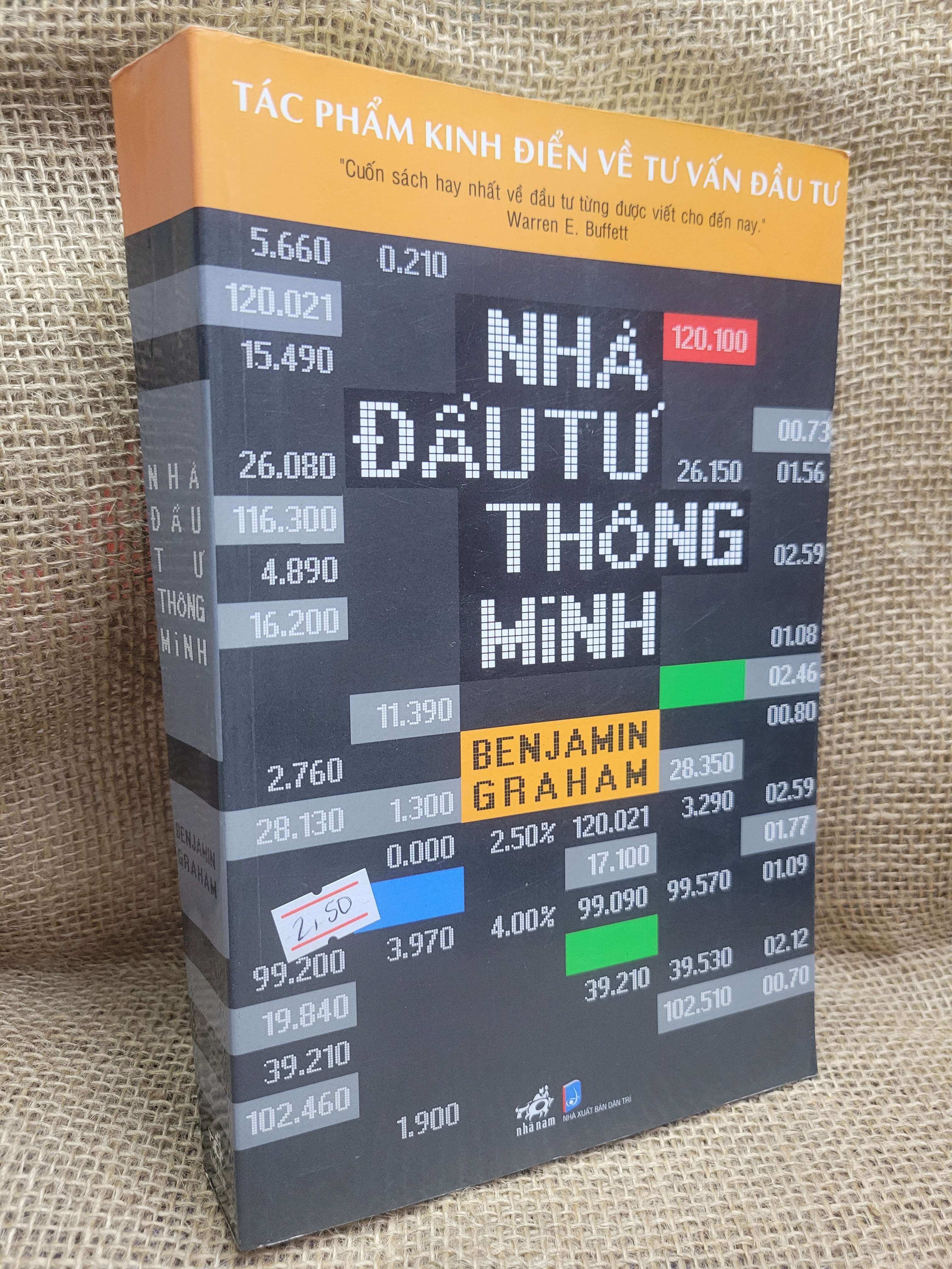 Nhà đầu tư thông minh - Benjamin Graham 2012 mới 70% bẩn bìa, ố, có highlight (Sách kinh tế - tài chính - chứng khoán) HCM