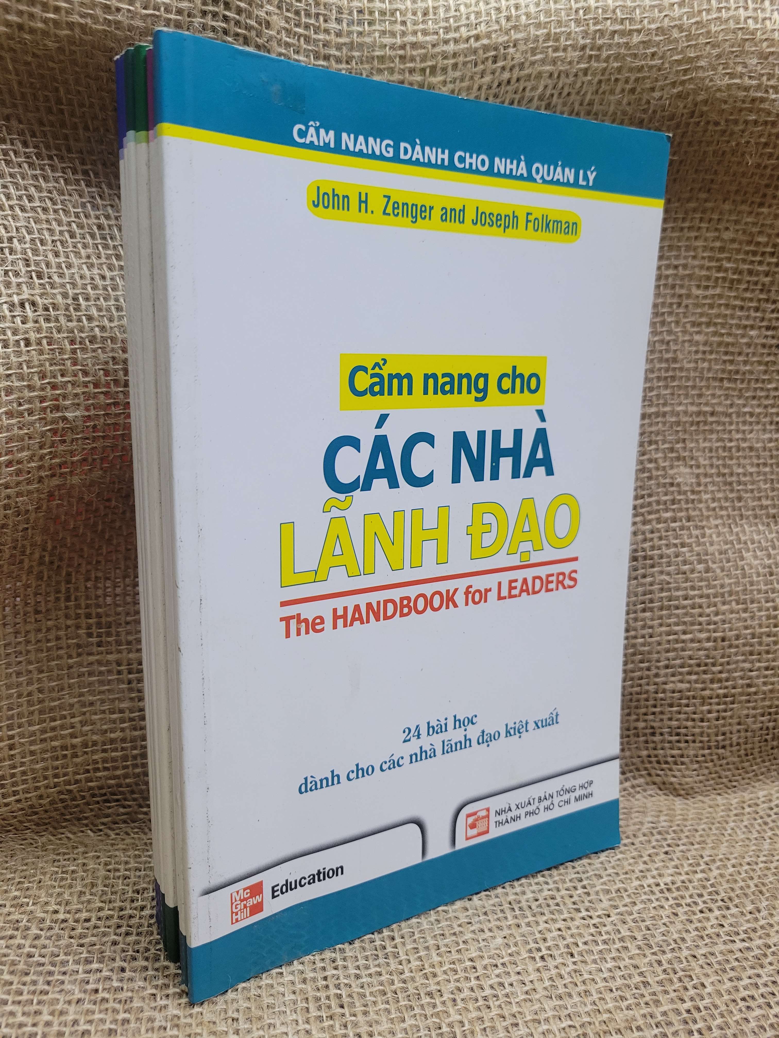 8 cuốn Cẩm nang cho các nhà quản lý mới 80% ố, bẩn bìa (Sách kỹ năng) HCM