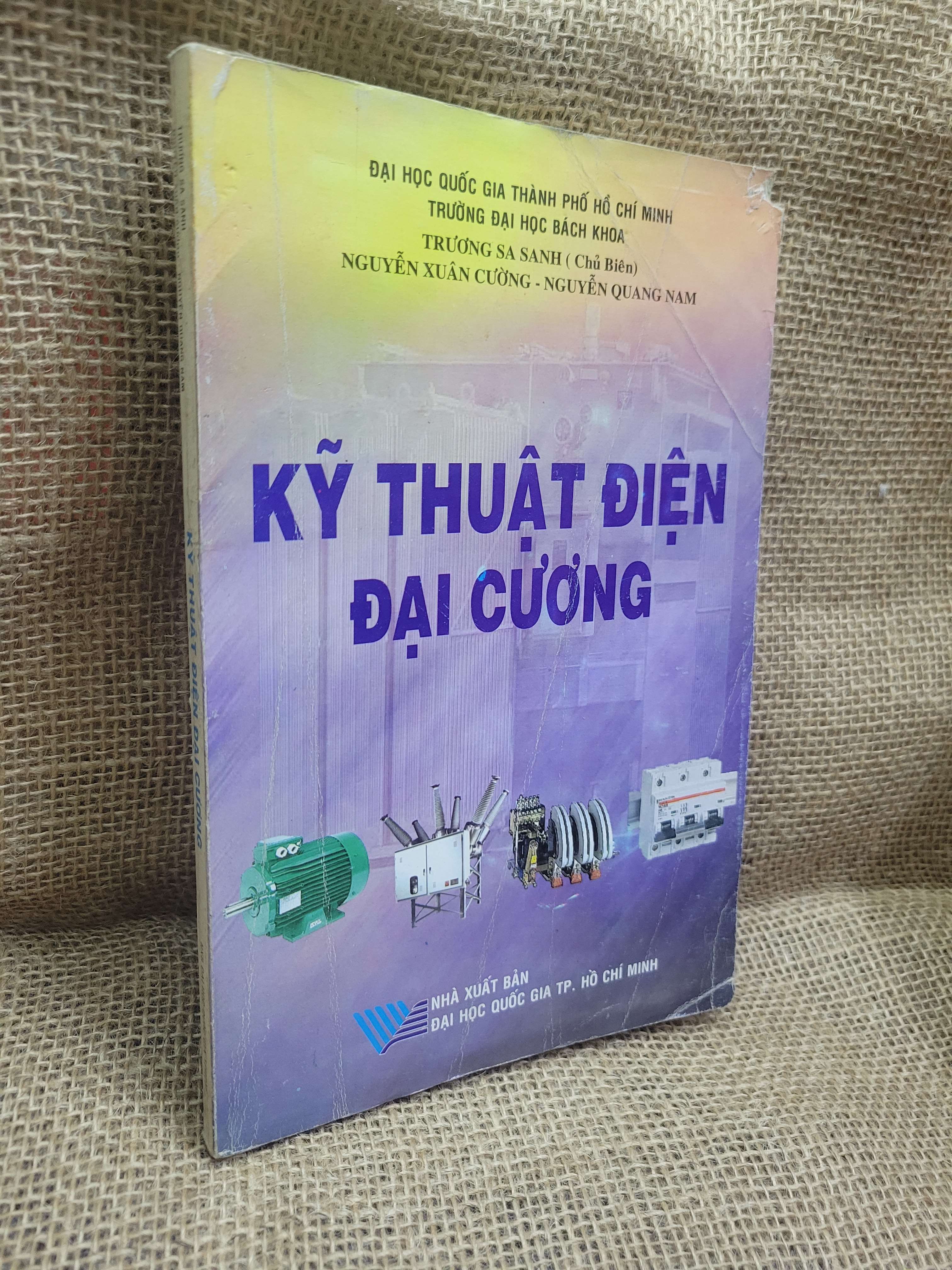 Kỹ thuật điện đại cương - Trương Sa Sanh 2008 mới 70% bẩn bìa, ố, rách bìa (Giáo trình đại học - cao đẳng) HCM