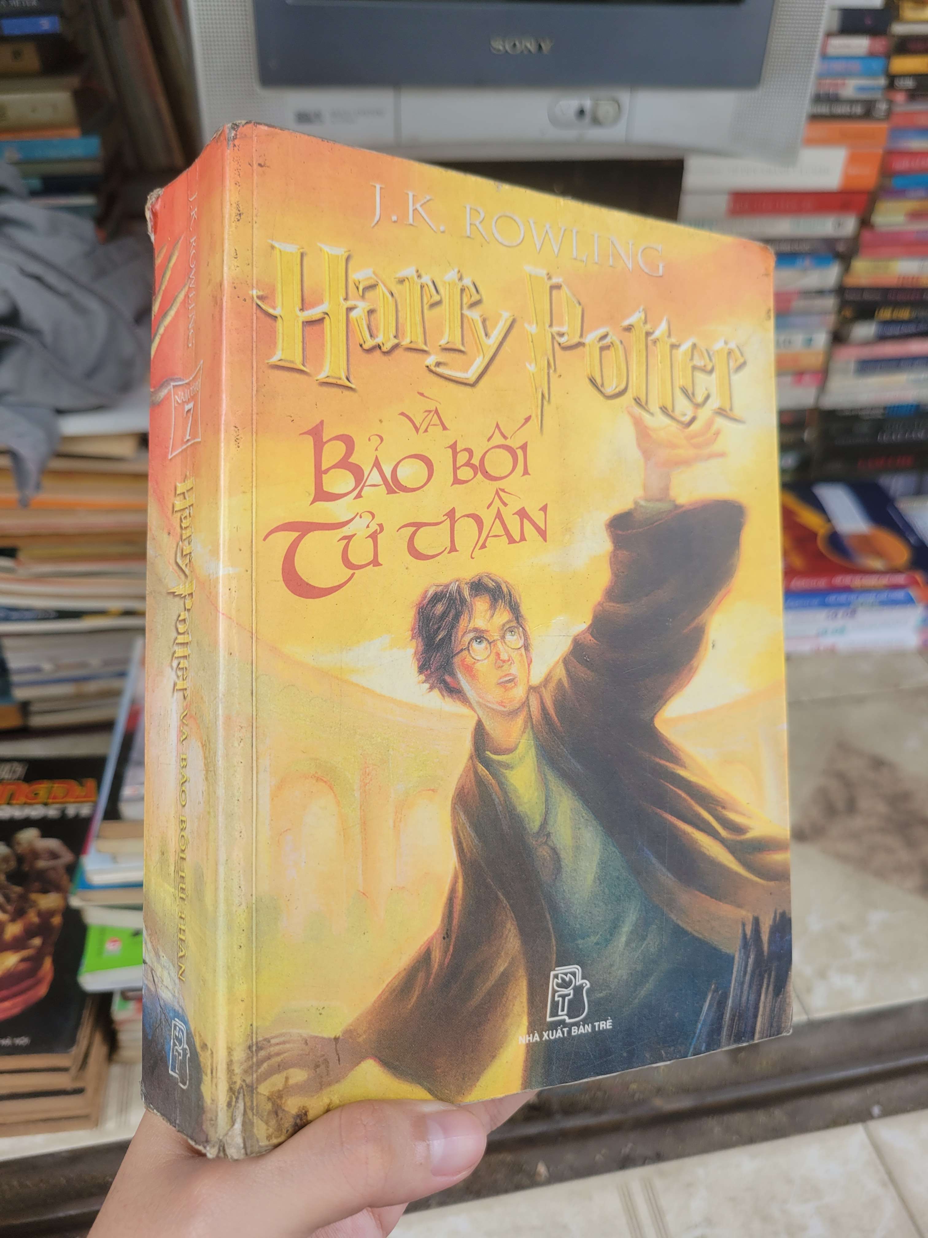 Harry Potter và bảo bối Tử thần - J.K. Rowling 2007 mới 70% ố, bẩn bìa, tróc gáy (Sách văn học) BGB