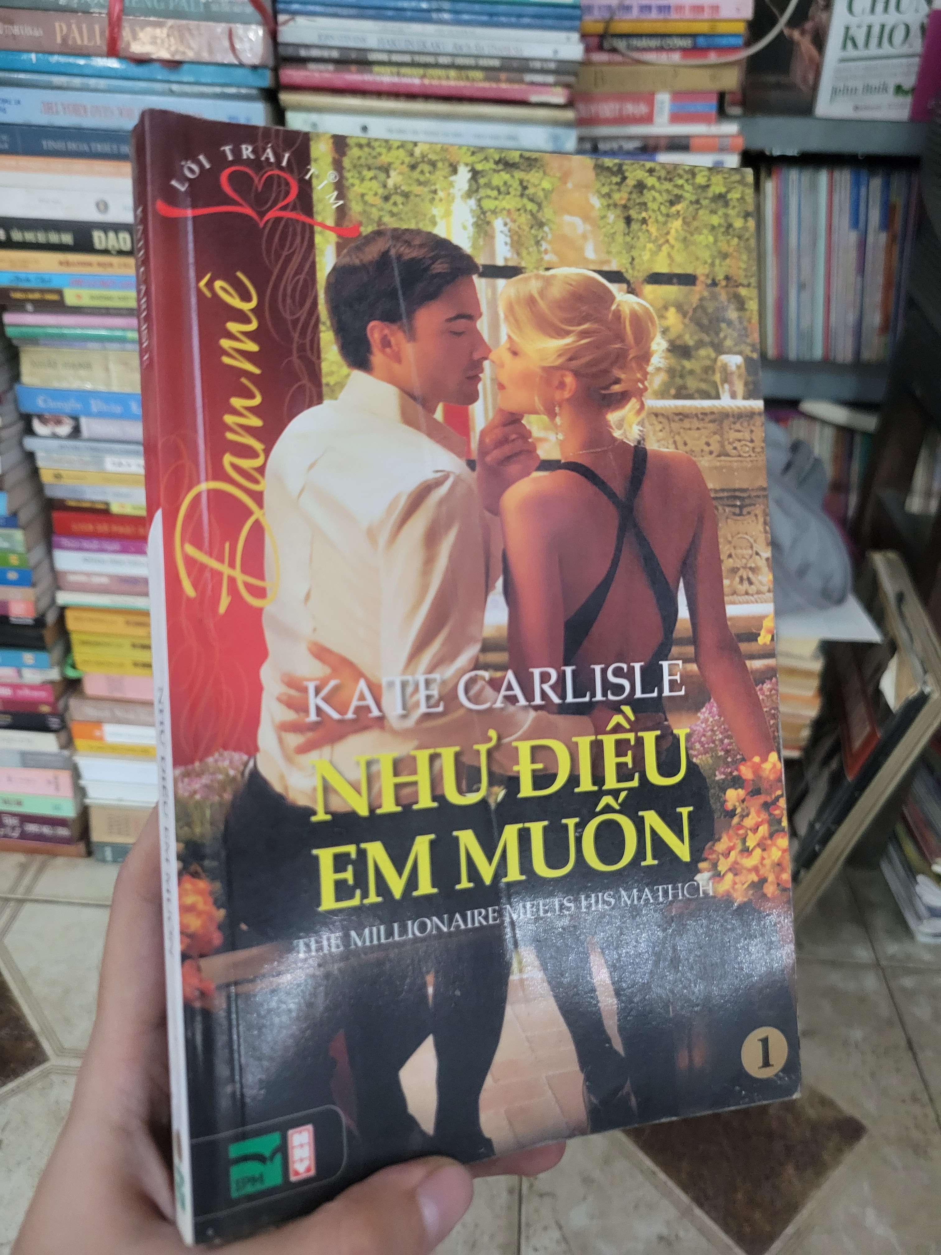 Như điều em muốn - Kate Carlisle 2011 mới 80% ố, bẩn bìa (Sách văn học) BGB