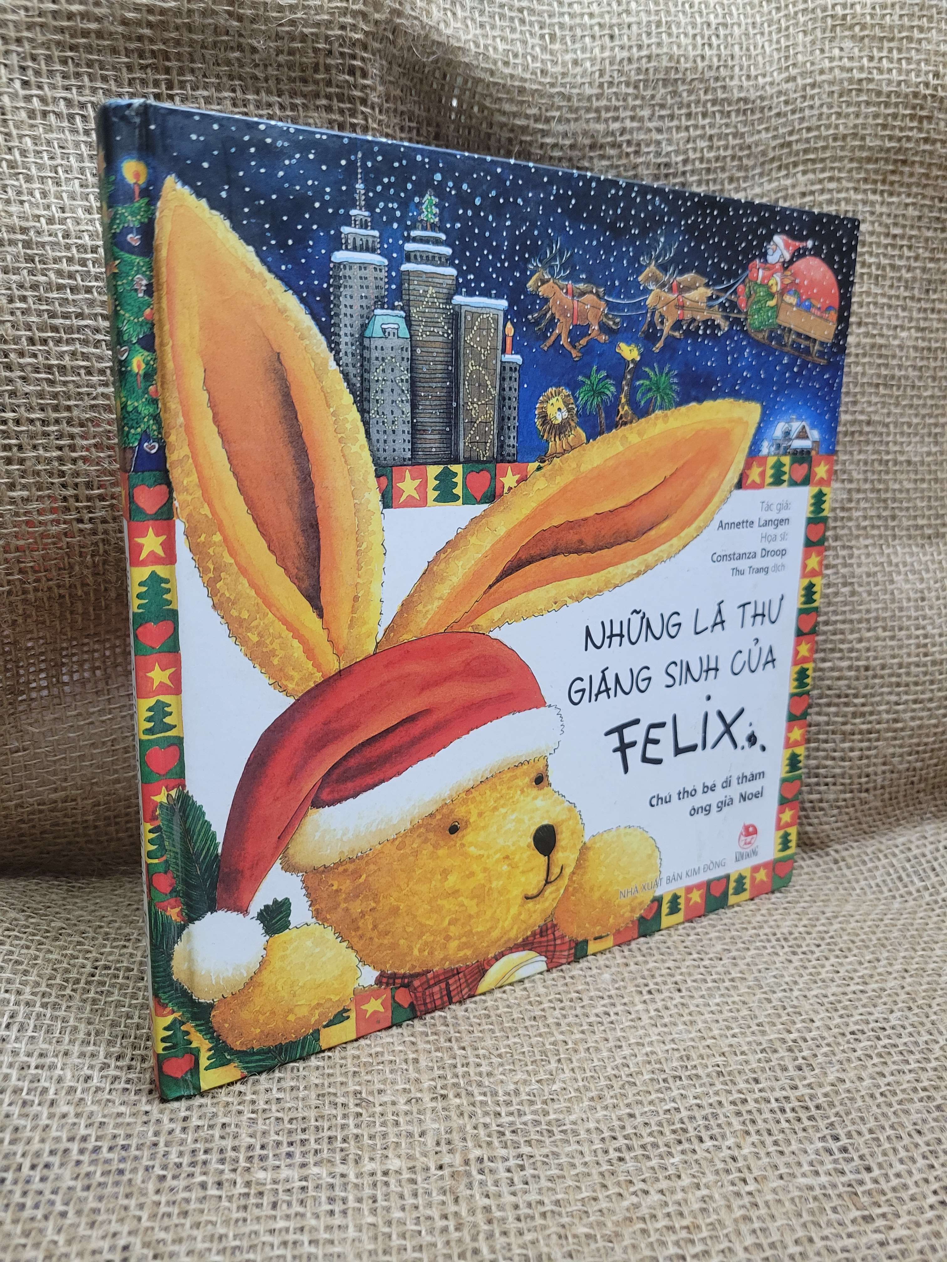 Những lá thư giáng sinh của Felix bìa cứng sách màu 2019 mới 80% ố, bẩn bìa (Sách văn học) HCM