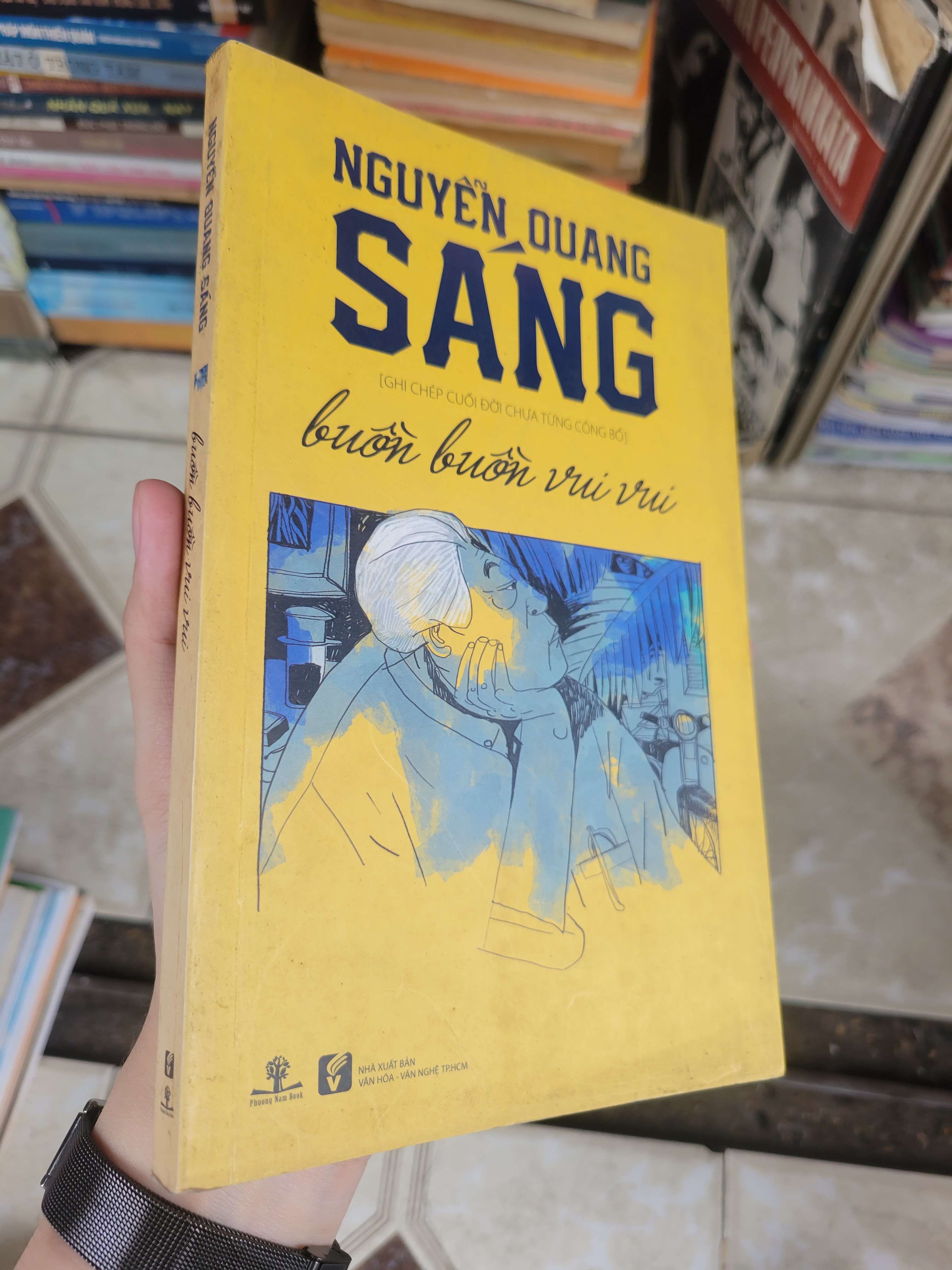 Buồn buồn vui vui - Nguyễn Quang Sáng 2014 mới 80% ố, bẩn bìa (Sách văn học) BGB