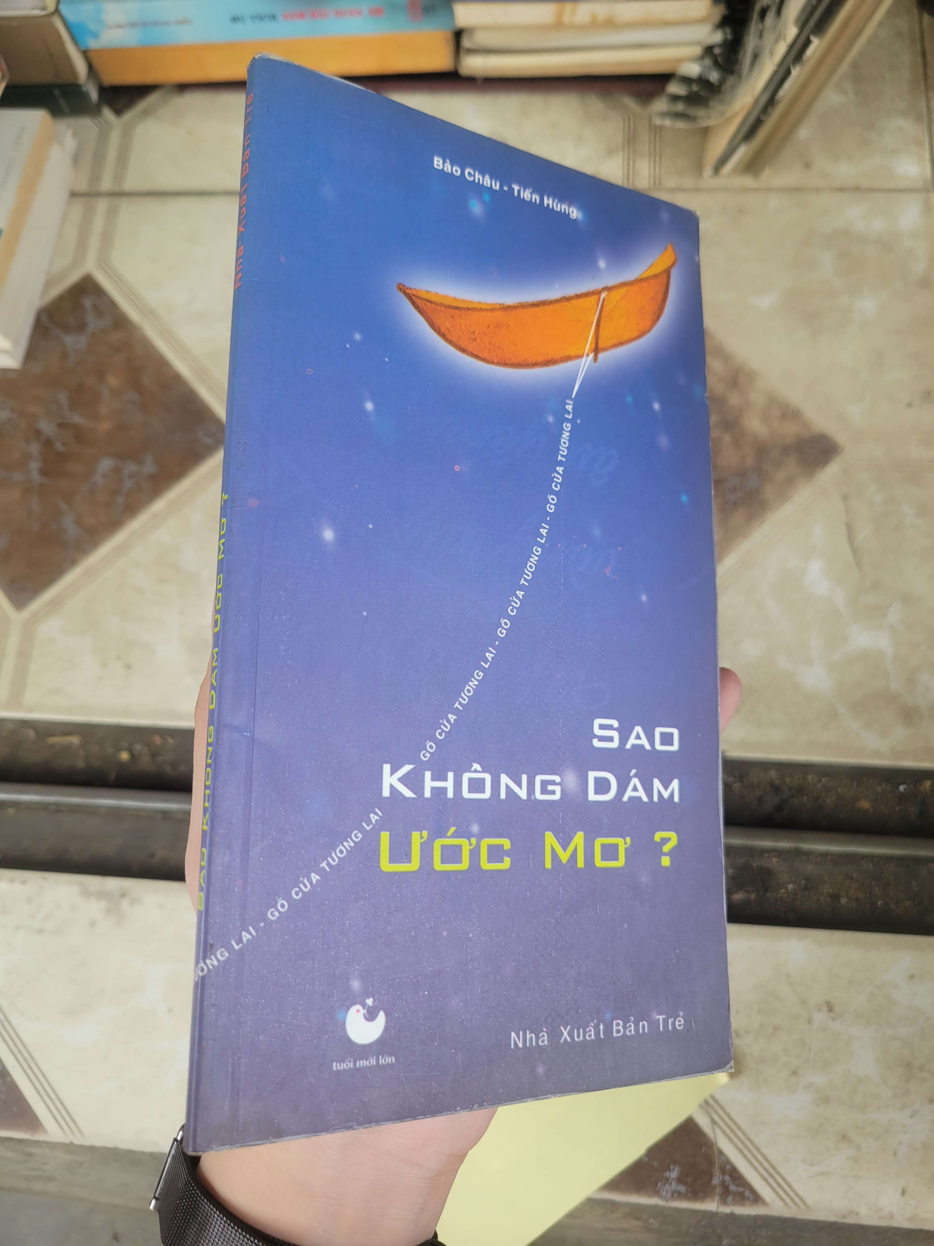 Sao không dám ước mơ? - Bảo Châu, Tiến Hùng 2003 mới 80% ố, bẩn bìa (Sách văn học) BGB