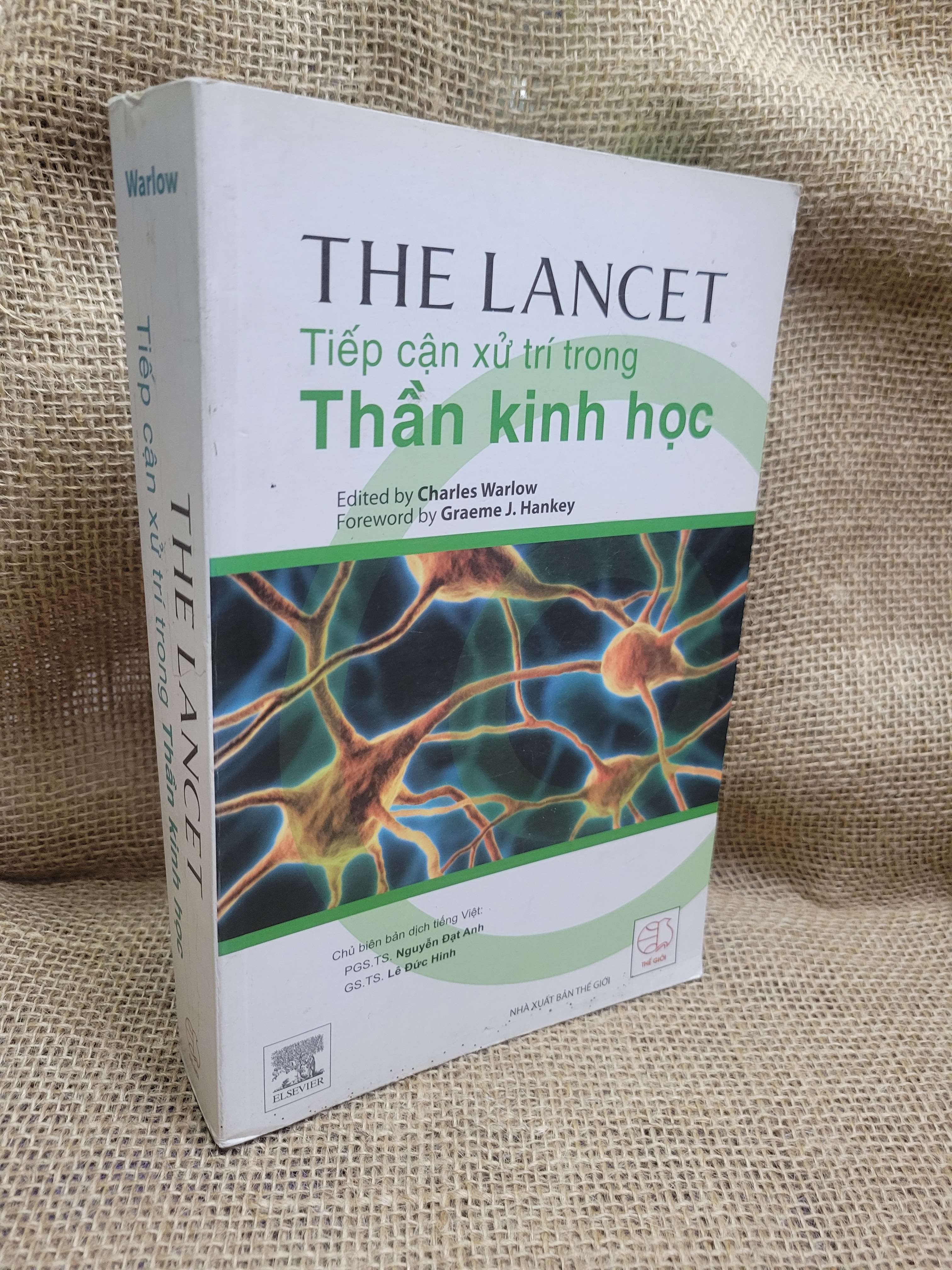 The lancet Tiếp cận xử trí trong thần kinh học - Charles Warlow, Graeme J. Hankey 2015 mới 80% ố, bẩn bìa (Sách Y học - Sức khỏe - Thể thao) HCM