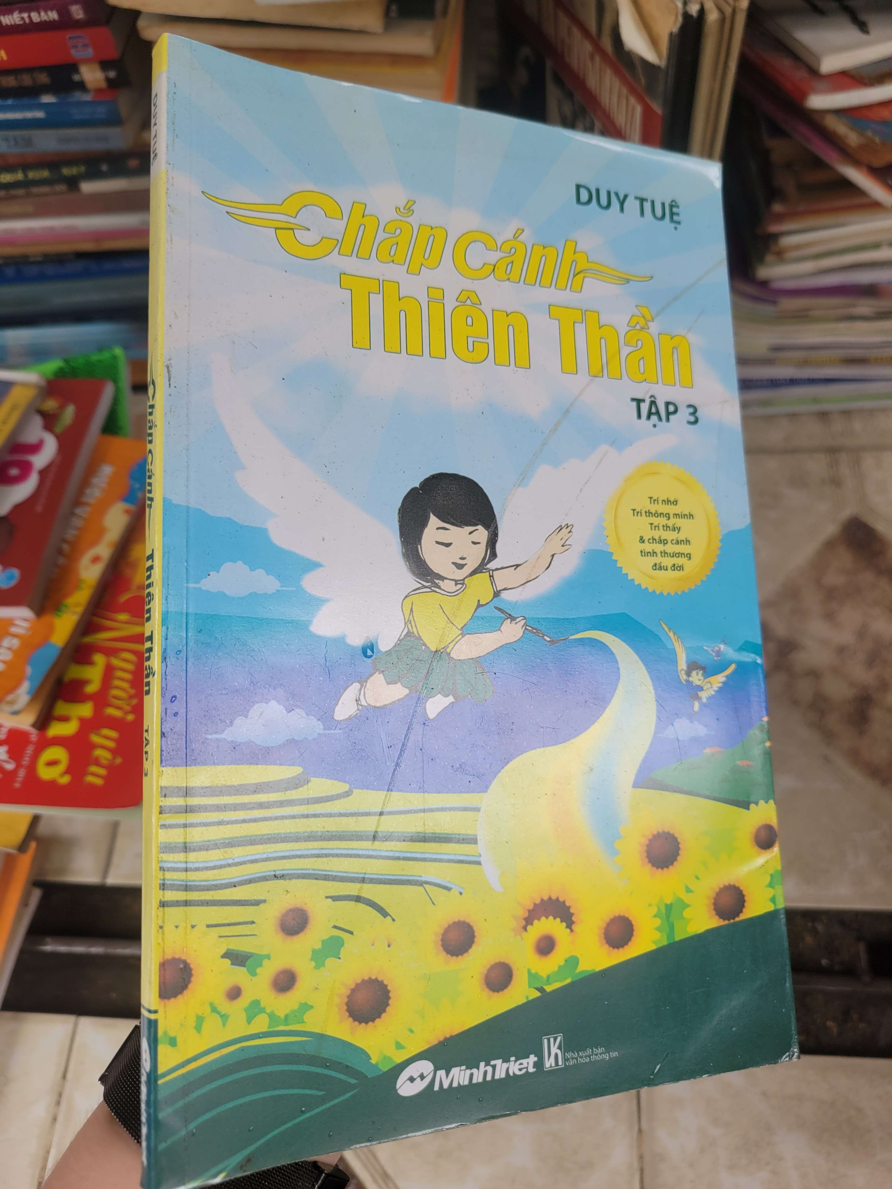 Chắp cánh thiên thần tập 3 - Duy Tuệ sách màu 2014 mới 80% ố, bẩn bìa (Kiến thức - kỹ năng cho con) BGB