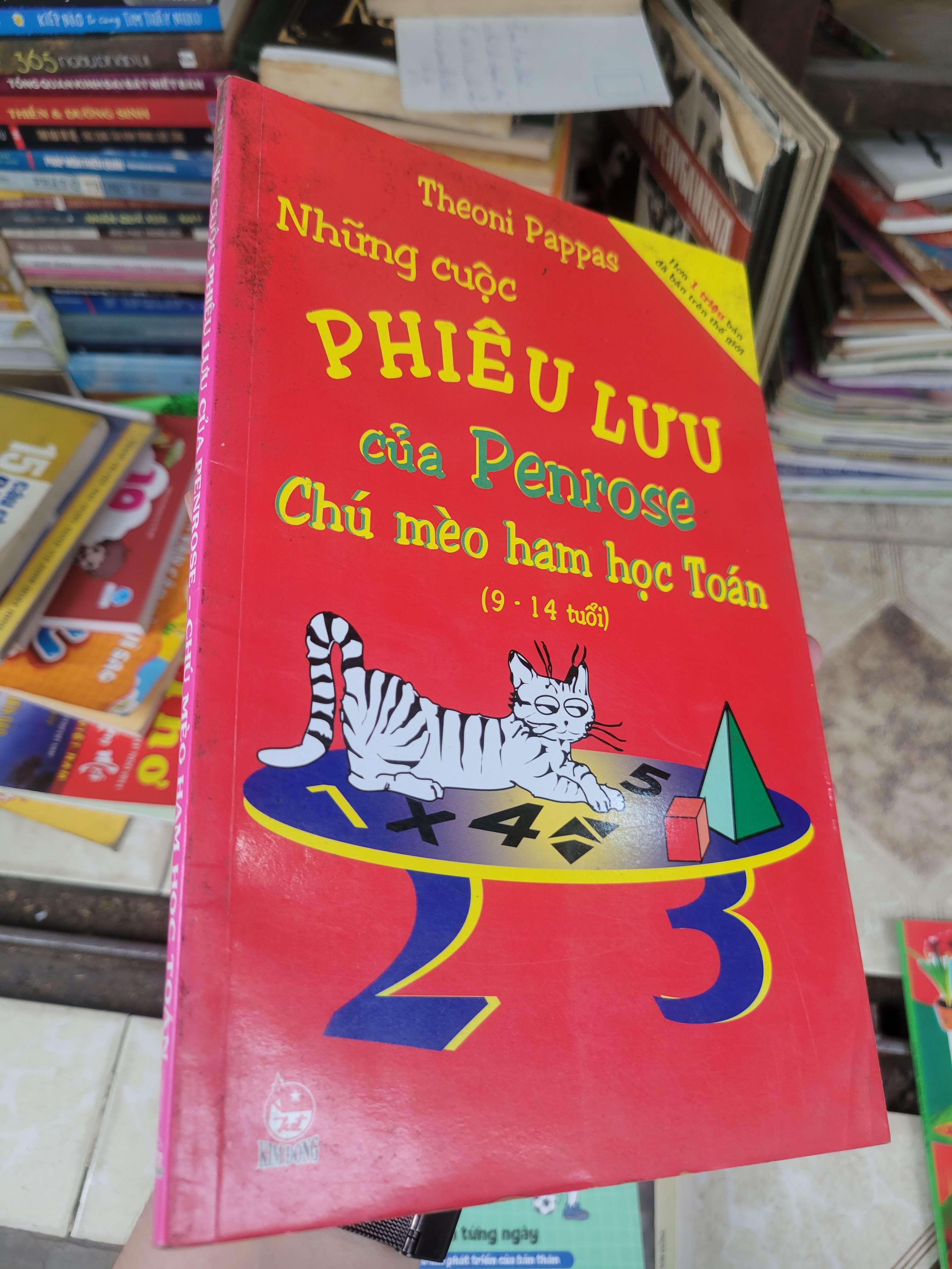 Những cuộc phiêu lưu của Penrose chú mèo ham học toán - Theoni Pappas 2010 mới 80% ố, bẩn bìa (Sách kiến thức tổng hợp) BGB