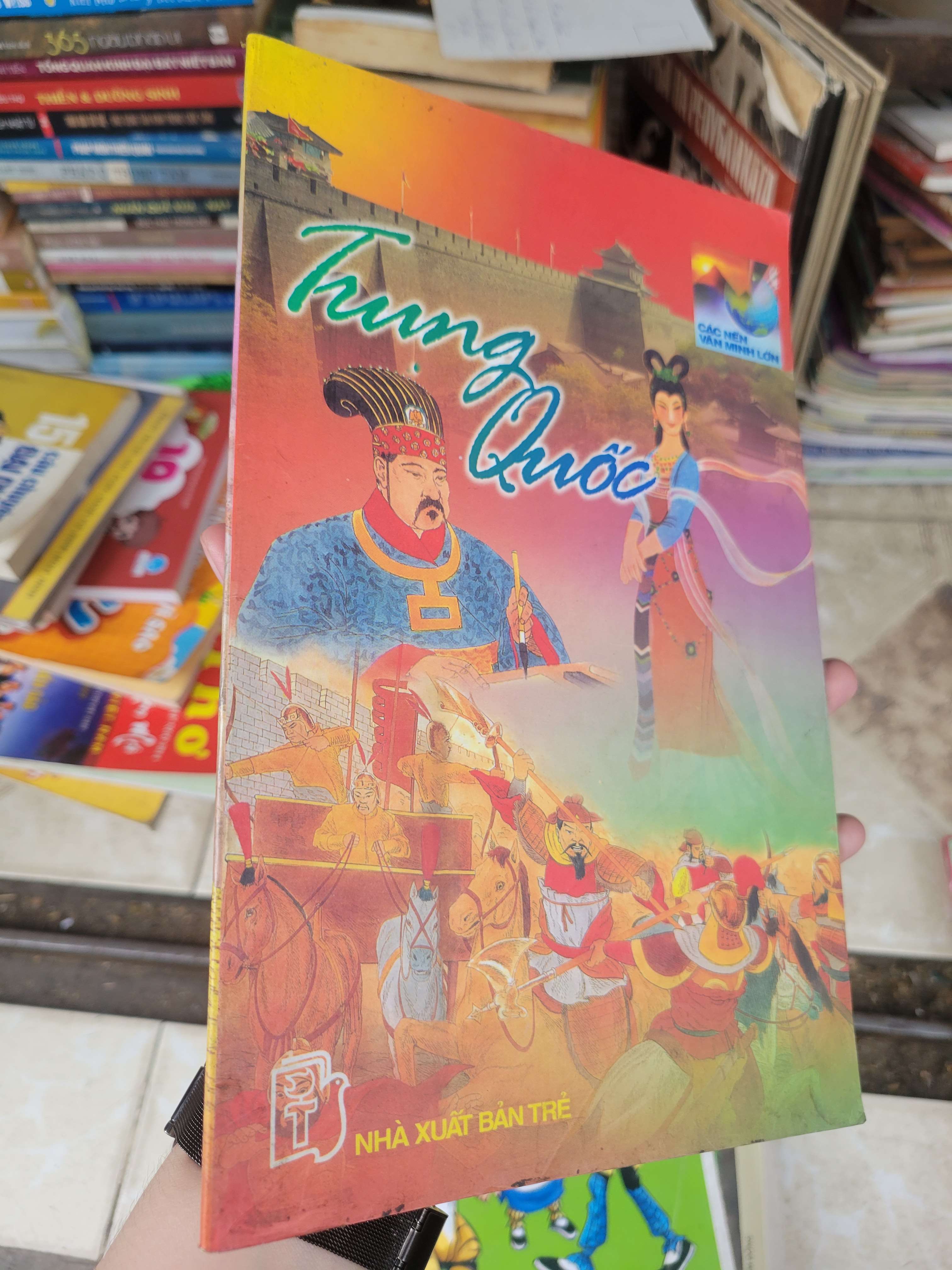 Các nền văn minh lớn Trung Quốc - Nguyễn Tứ 2003 mới 70% ố, bẩn bìa, có vệt nước (Sách lịch sử - triết học) BGB