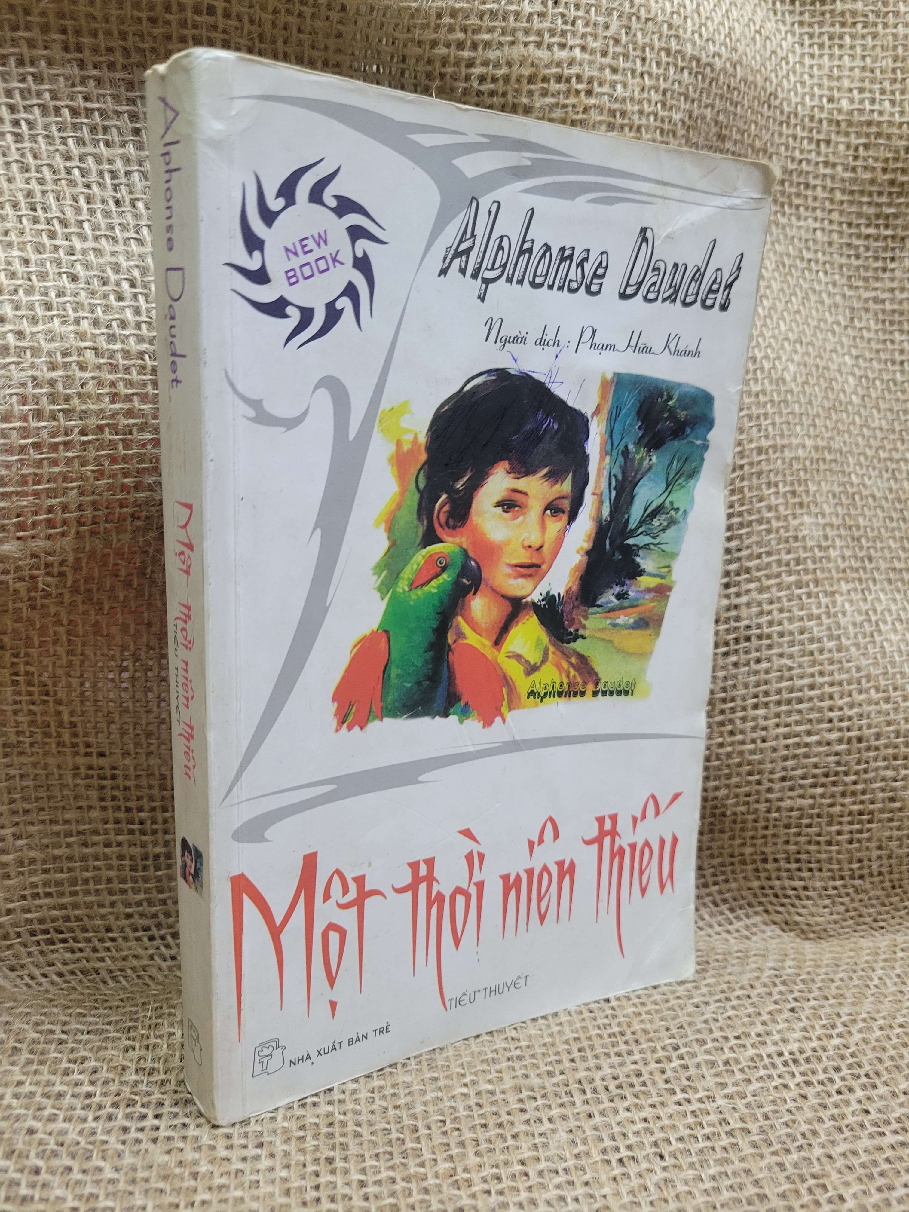 Một thời niên thiếu - Alphonse Daudet 2007 mới 60% bẩn bìa, ố, có chữ viết, rách trang (Sách văn học) HCM